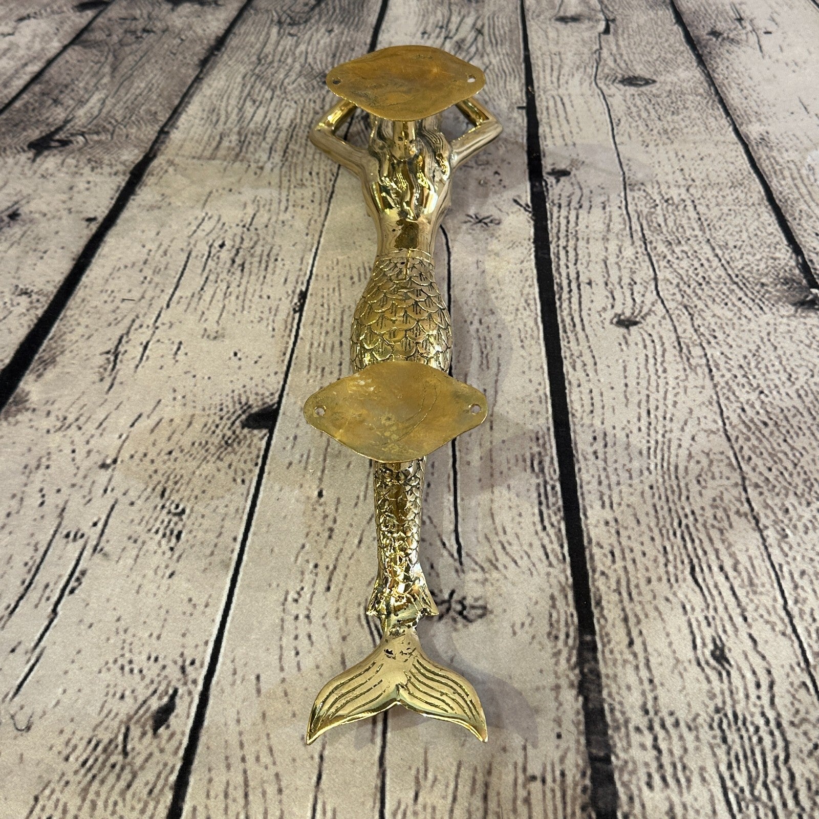 35cm Hindu God Mermaid Bronze Decorative Cabinet Drawer Cupboard Wardrobe Handle7