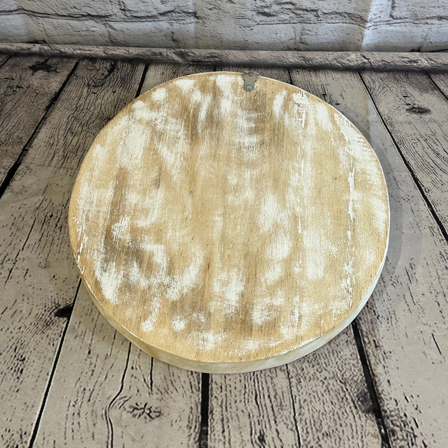 30cm Cream Style Wall Decoration Om Lucky Coin Designer Mask Wooden Handmade7