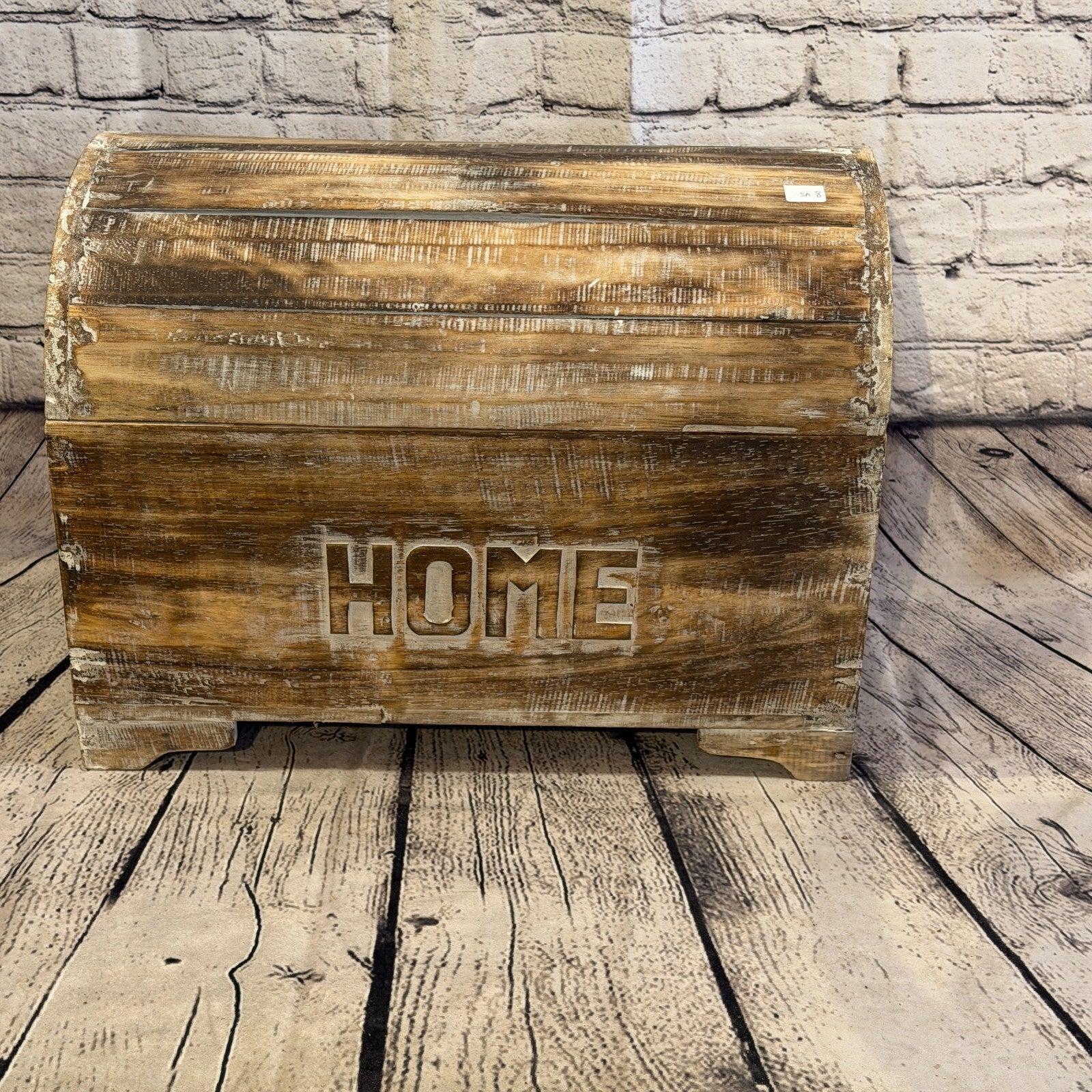 50cm x 40cm x 30cm Wood Brown Home Chest Storage Jewellery Trinket Box1