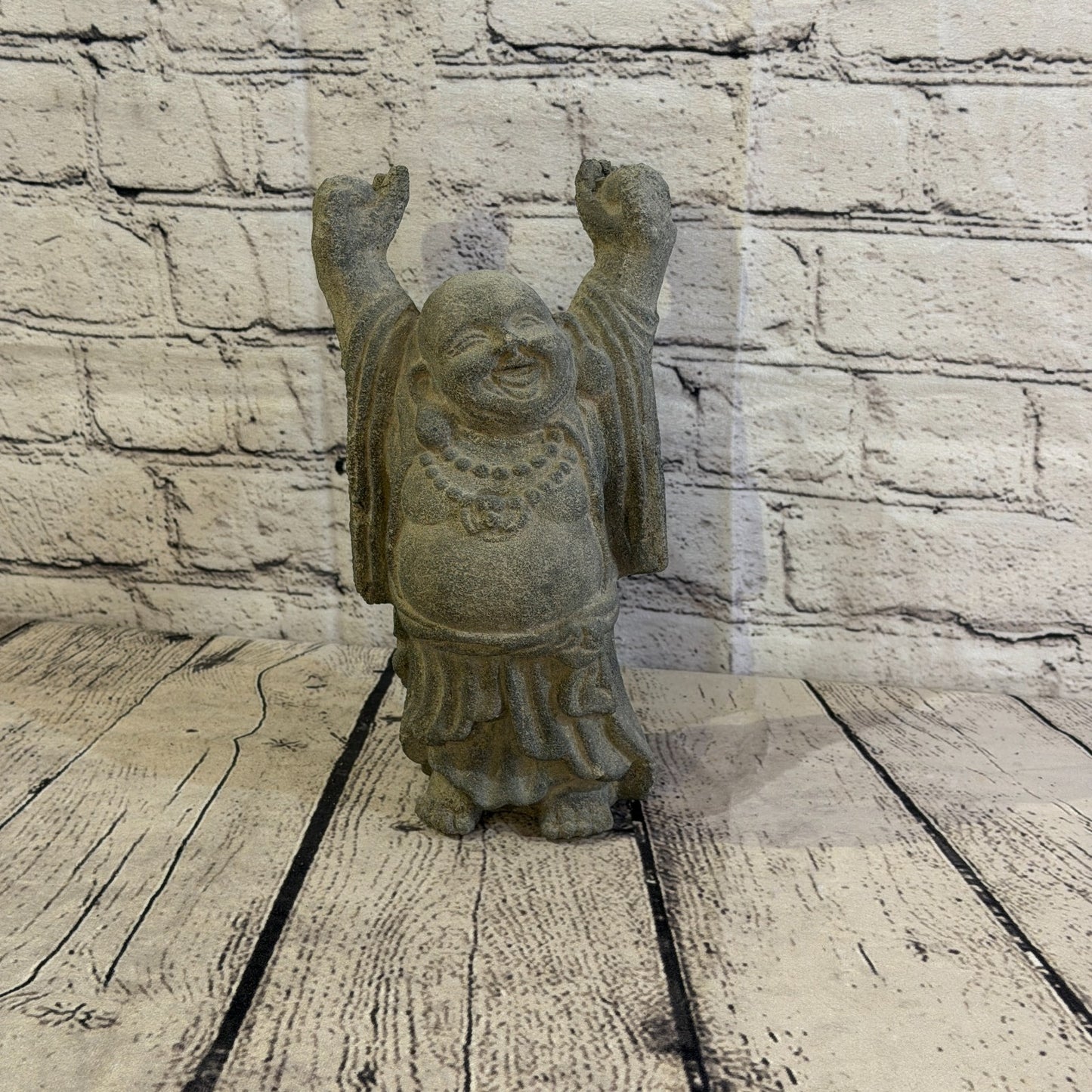 Chinese Style Buddha Stone Garden 25cm x 15cm Ornament Indoor Statue Hindu1