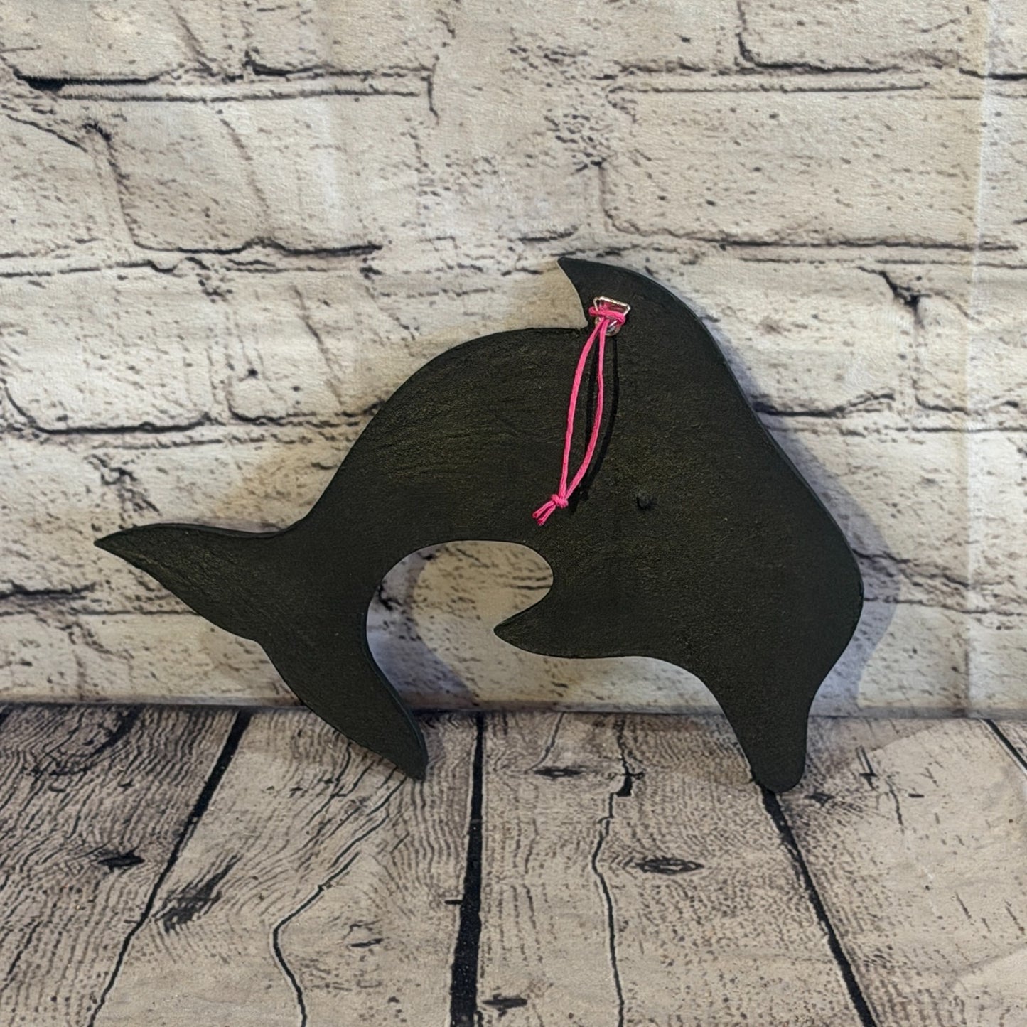 Red Dolphin Fish Mosaic Tile Wall Mirror 20cm x 20cm Handmade New5