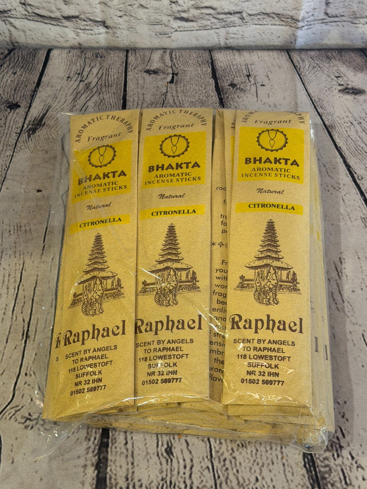 Citronella Flavor Incense Sticks Genuine Packs Scents Joss Insence 3 Packs0