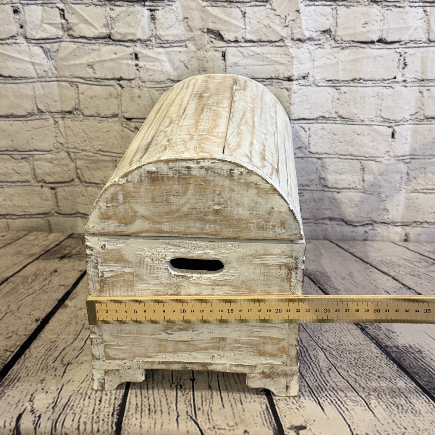 40cm x 30cm x 20cm Wood White Home Chest Storage Jewellery Trinket Box7