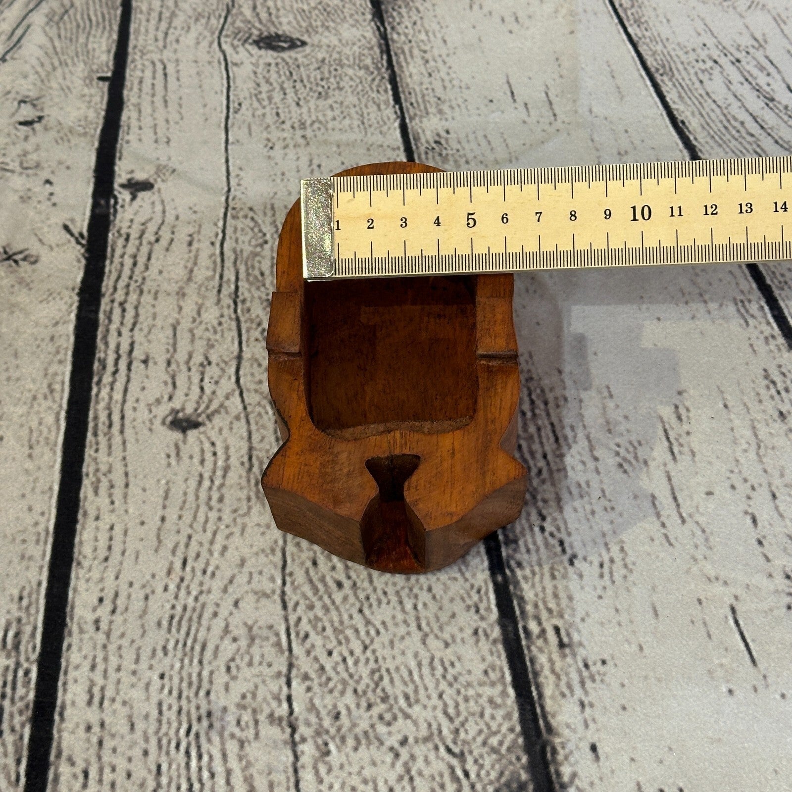 Carved Sunflower Plant 4 Bit Wooden Puzzle Box Secret Box Magic Trinket Handmade8