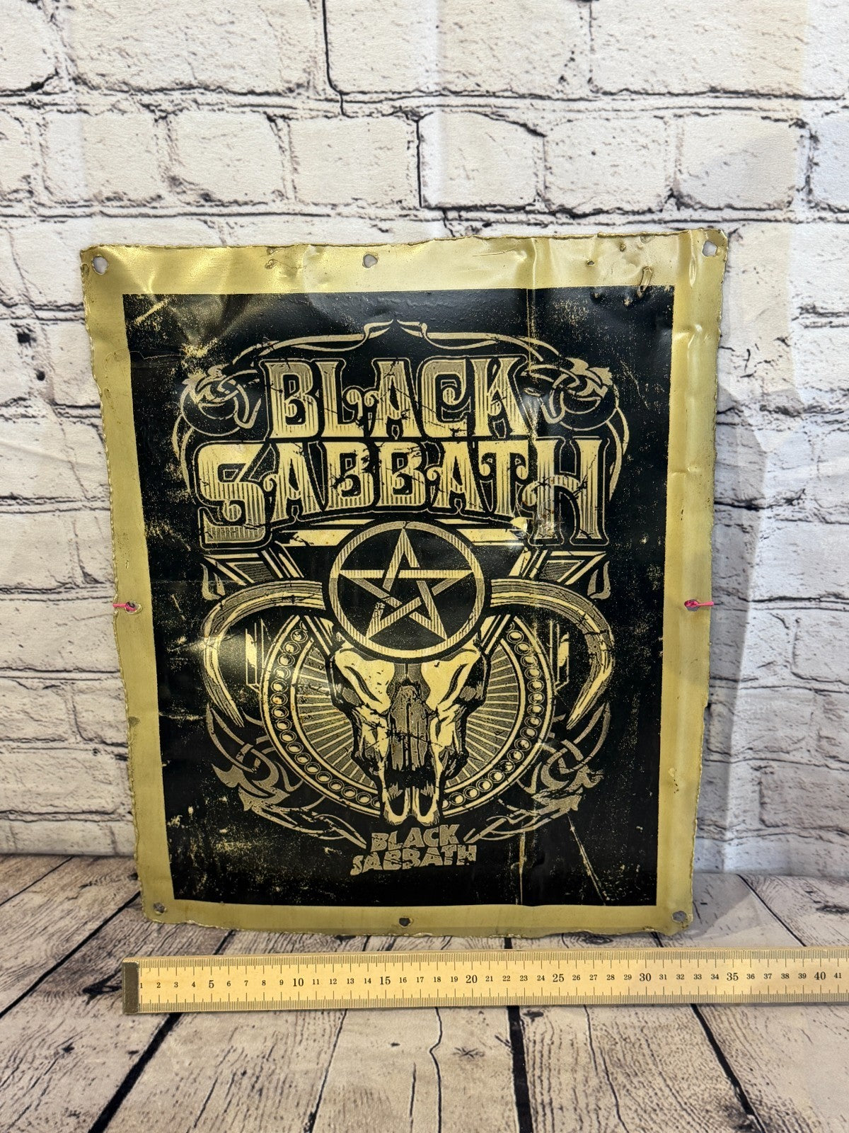 Black Sabbath Band Poster Advert Wall Plaque 42cm x 36cm Vintage Retro Tin Sign5