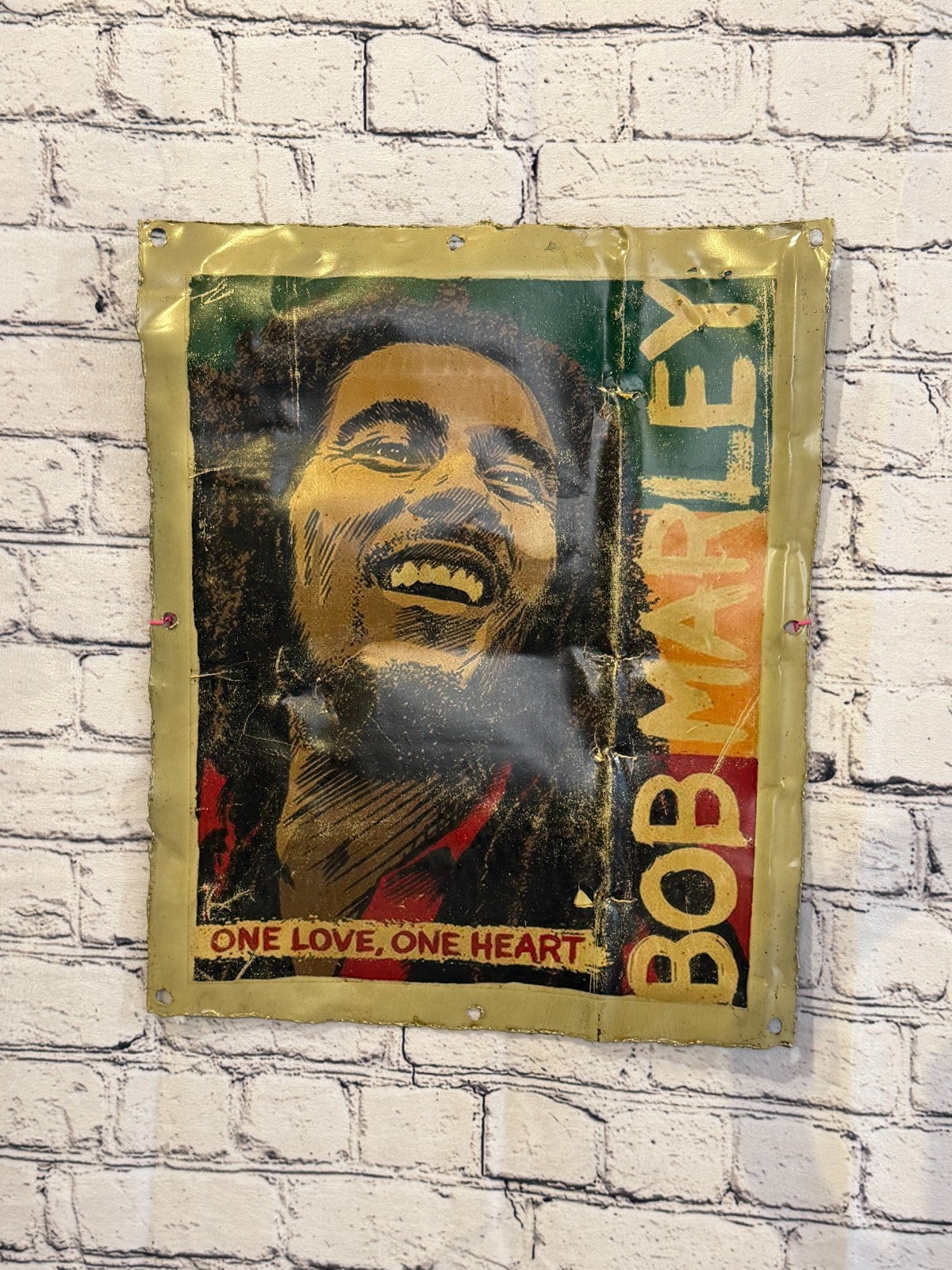 Bob Marley Rasta Poster Advert Wall Plaque 42cm x 36cm Vintage Retro Tin Sign2