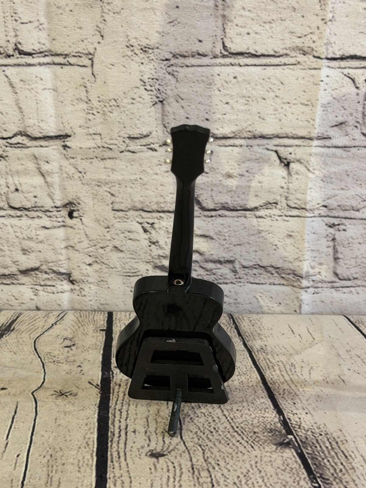 Miniature 25cm Guitar on Stand Band Gift Display Design 64