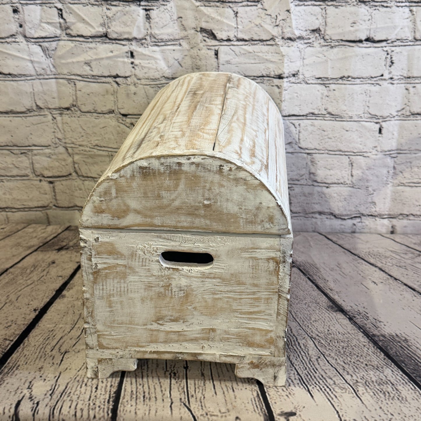 40cm x 30cm x 20cm Wood White Home Chest Storage Jewellery Trinket Box3