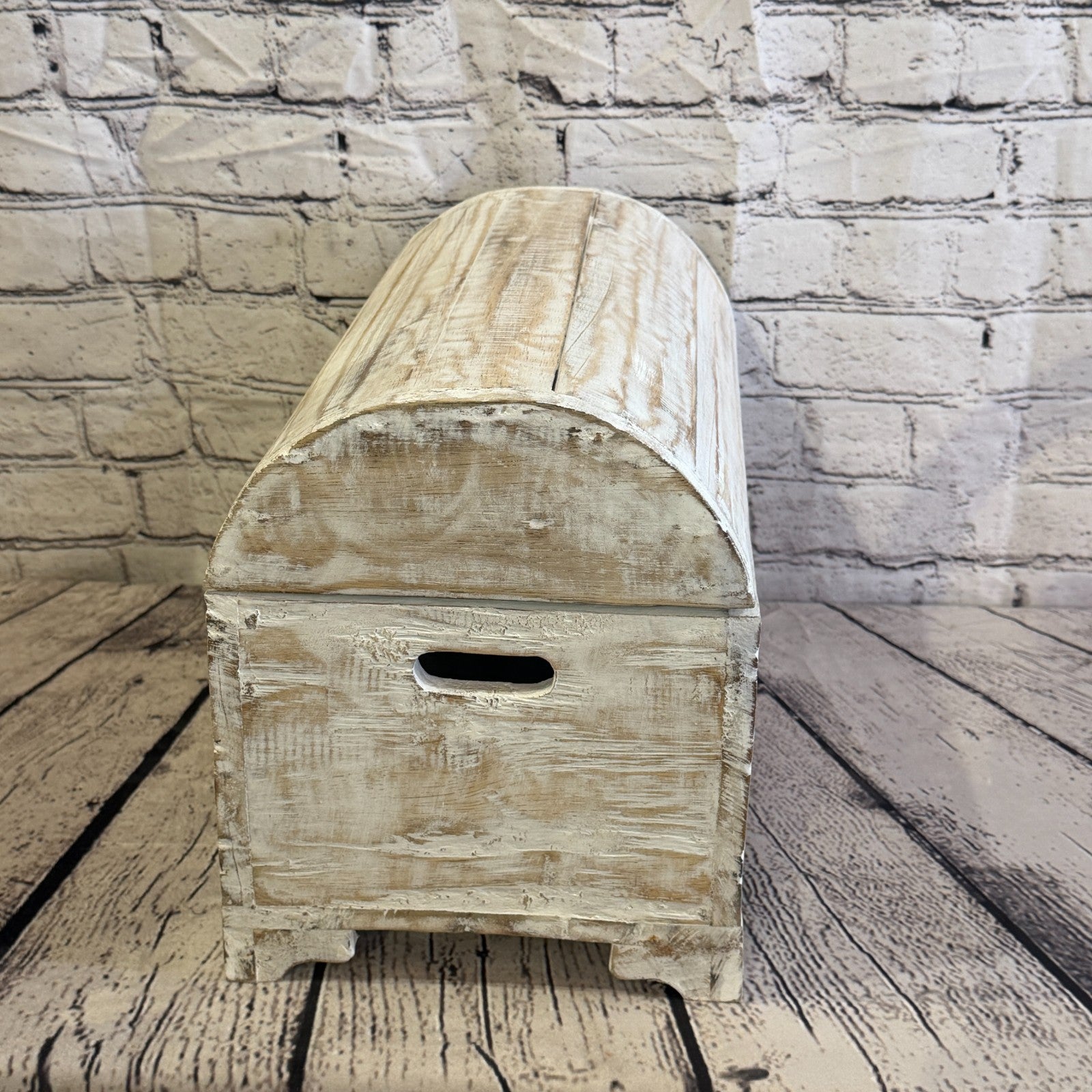 40cm x 30cm x 20cm Wood White Home Chest Storage Jewellery Trinket Box3
