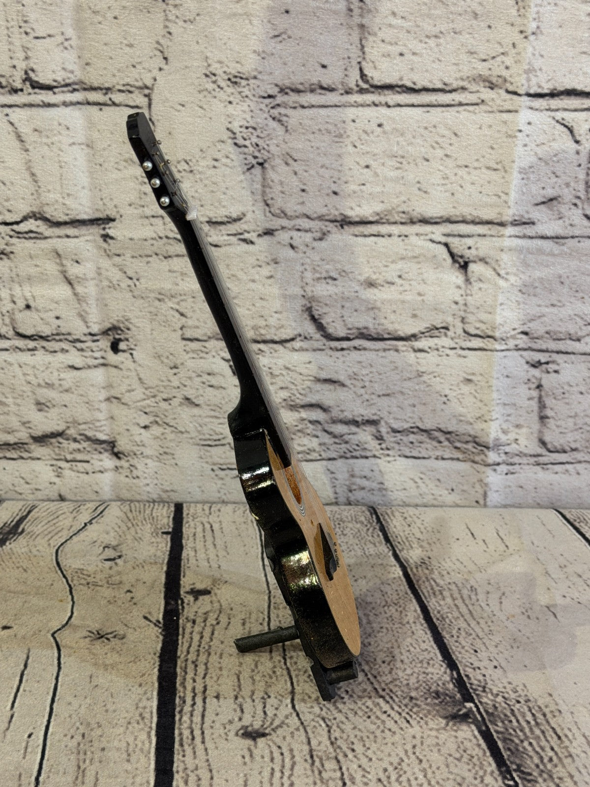 Miniature 25cm Guitar on Stand Band Gift Display Design 83