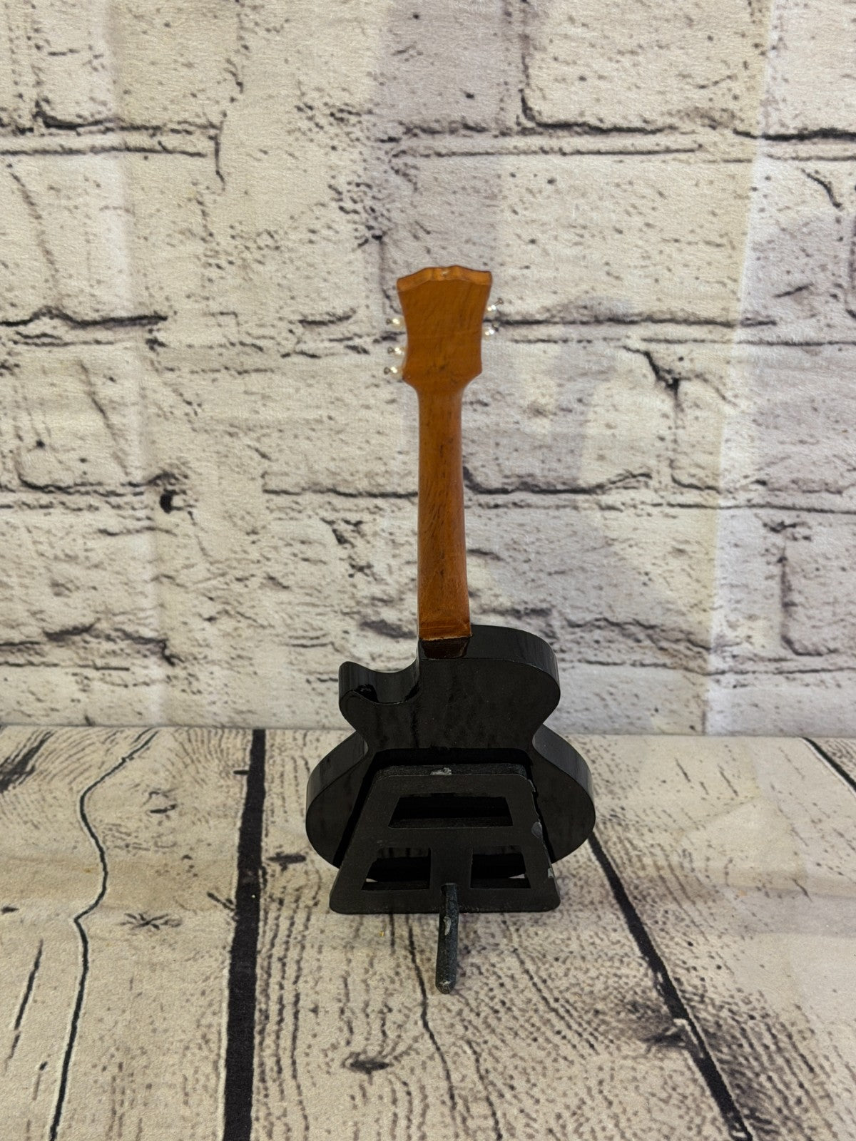 Miniature 25cm Guitar on Stand Band Gift Display Design 104