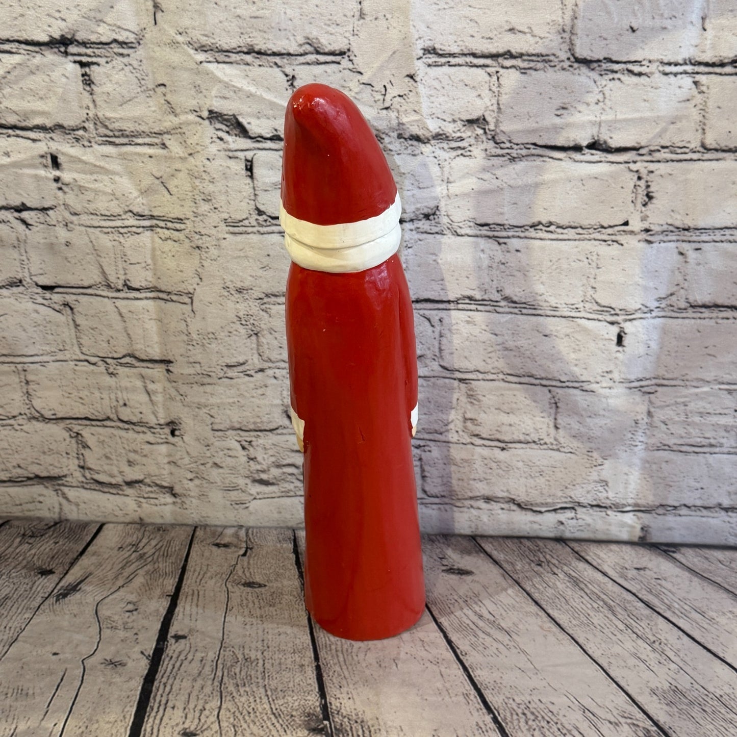 40cm x 10cm Santa Claus Father Christmas Handcrafted Wood Xmas Ornament4