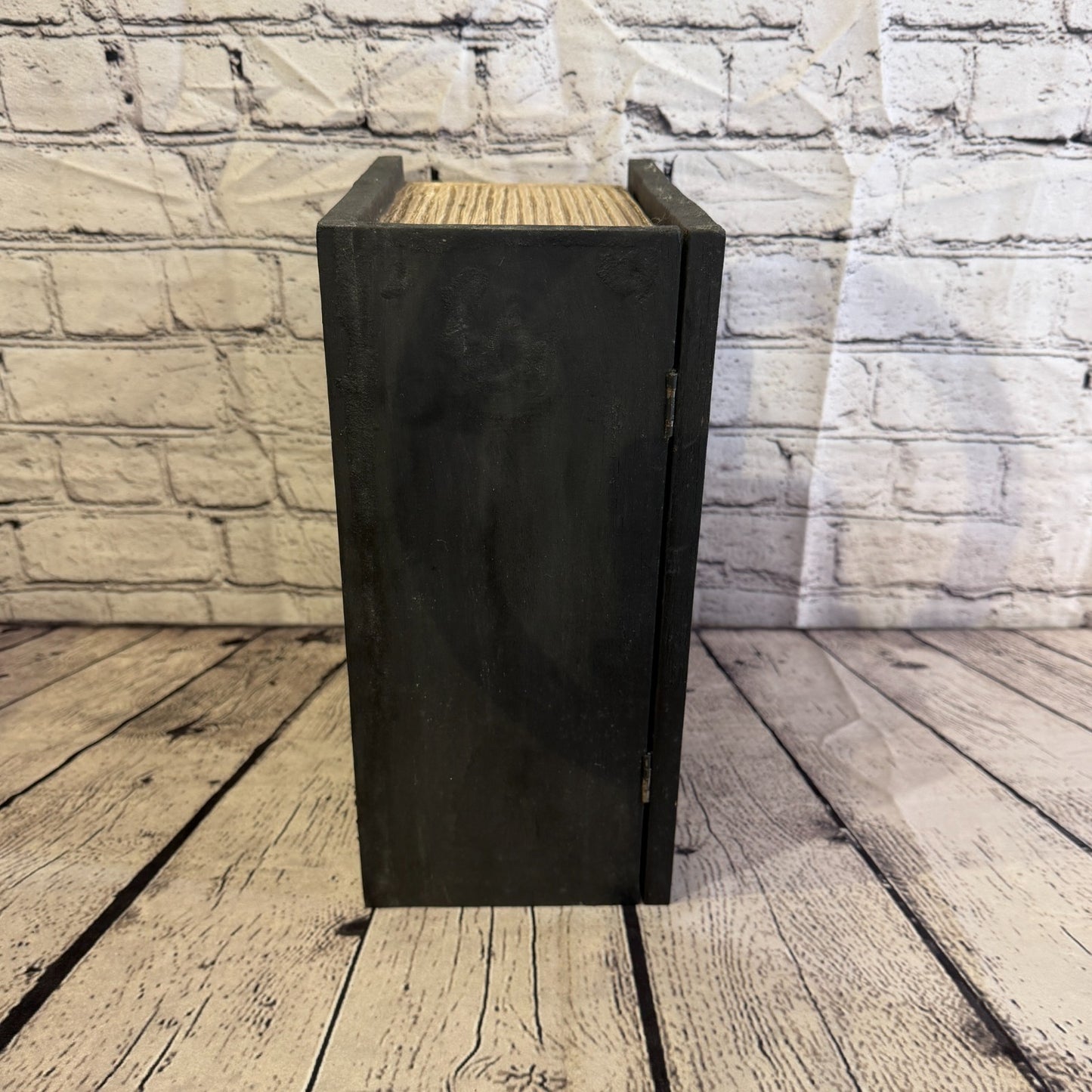 30cm x 24cm x 15cm Book Wood Gothic Skeleton Skull Coffin Jewellery Trinket Box3