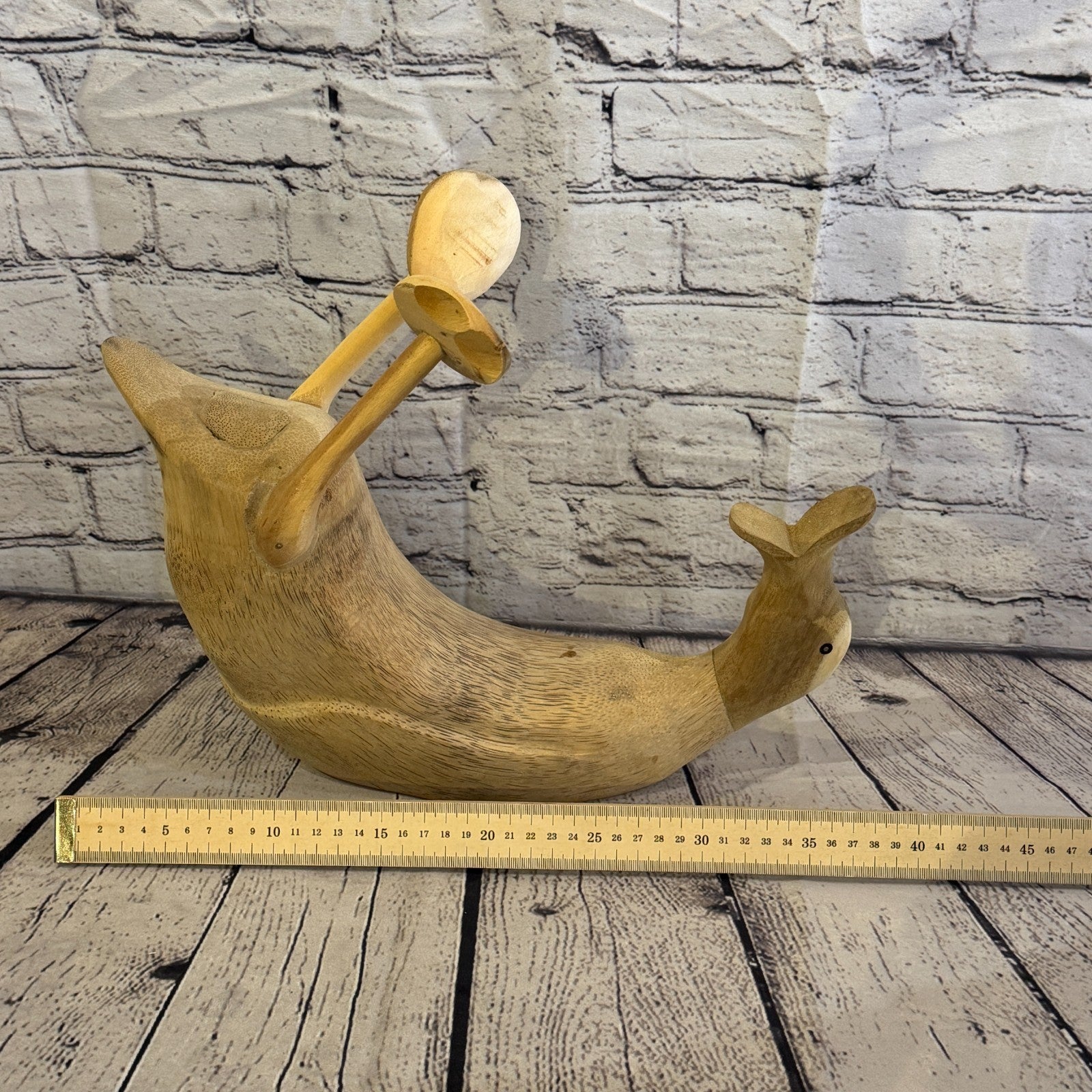 40cm x 30cm Wooden Drunk Duck Wine Bottle Holder Vintage Rustic Funny Gift7