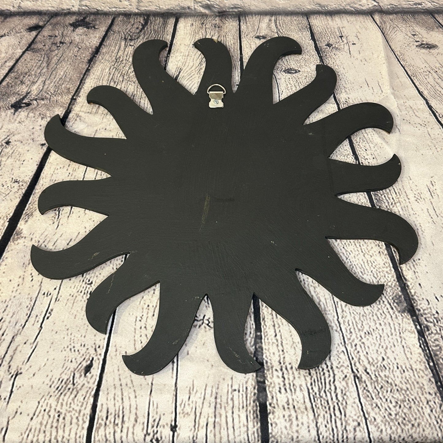 Gold Burst Sun Mosaic Tile Wall Mirror 40cm x 40cm 16 Inches Handmade Fairtrade2