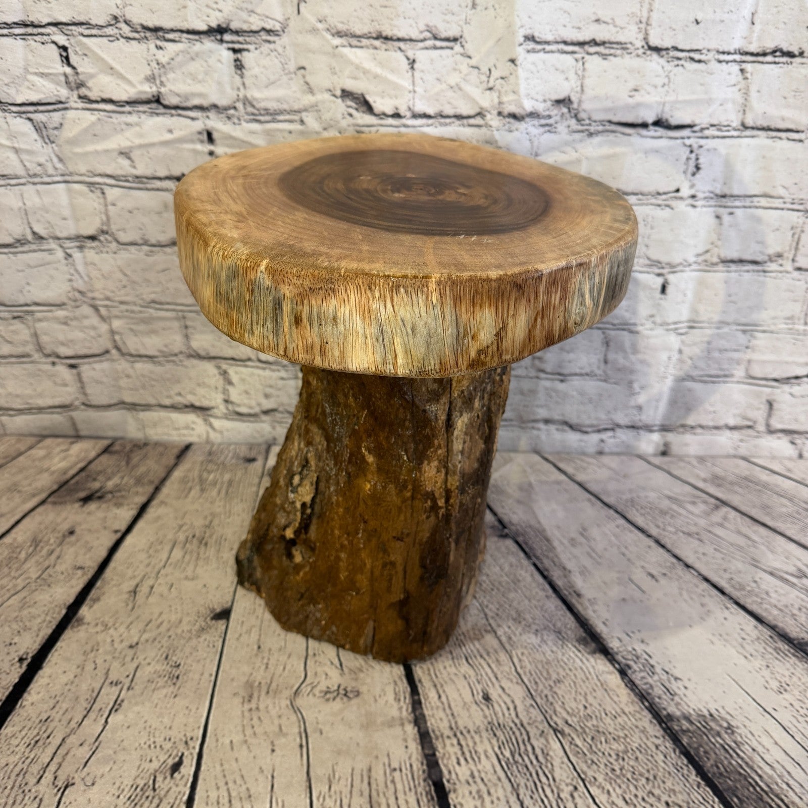 30cm x 25cm Wooden Coffee Root Sculpture Garden Teak Root Ornament Carved No 133