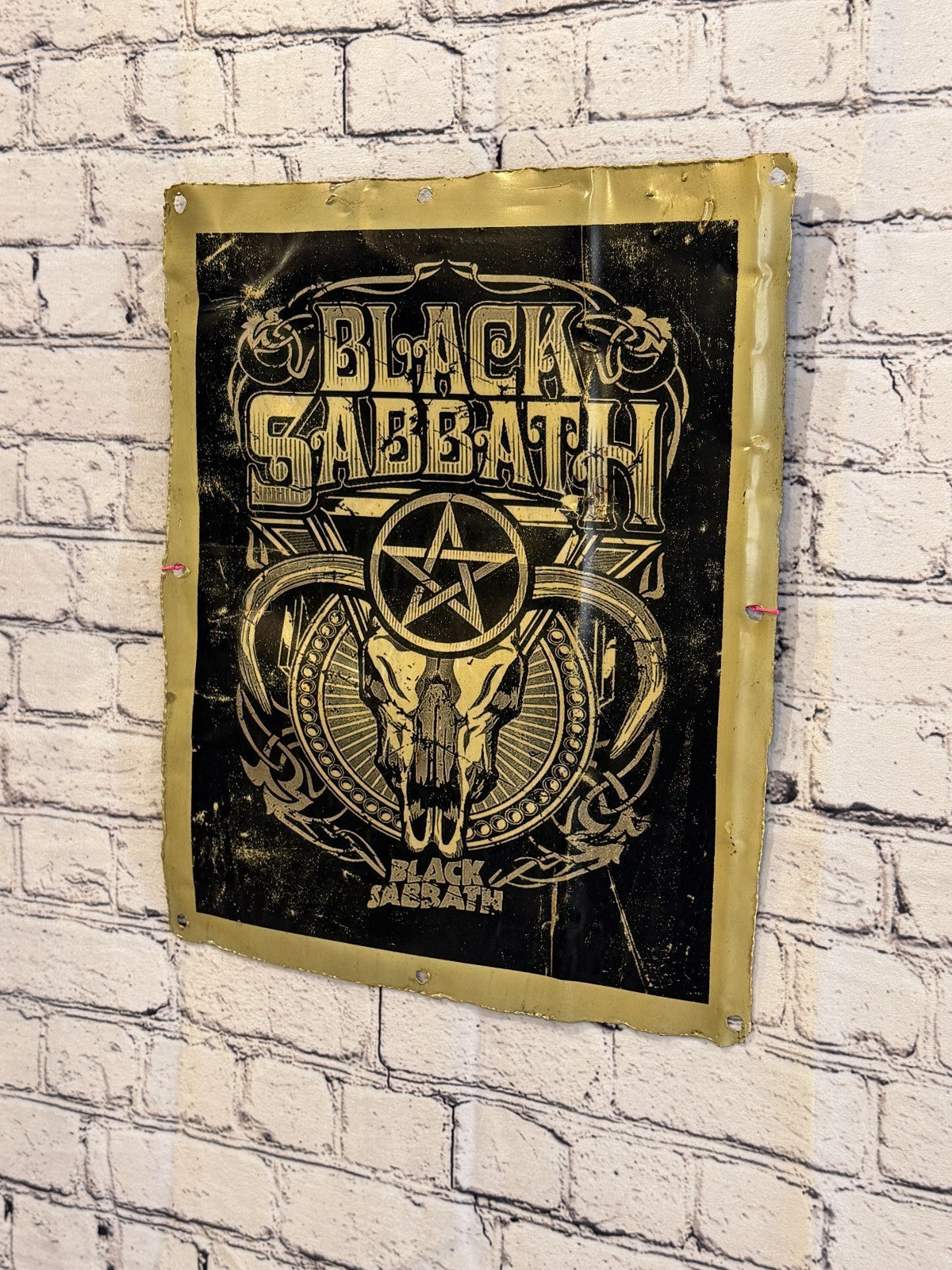 Black Sabbath Band Poster Advert Wall Plaque 42cm x 36cm Vintage Retro Tin Sign1