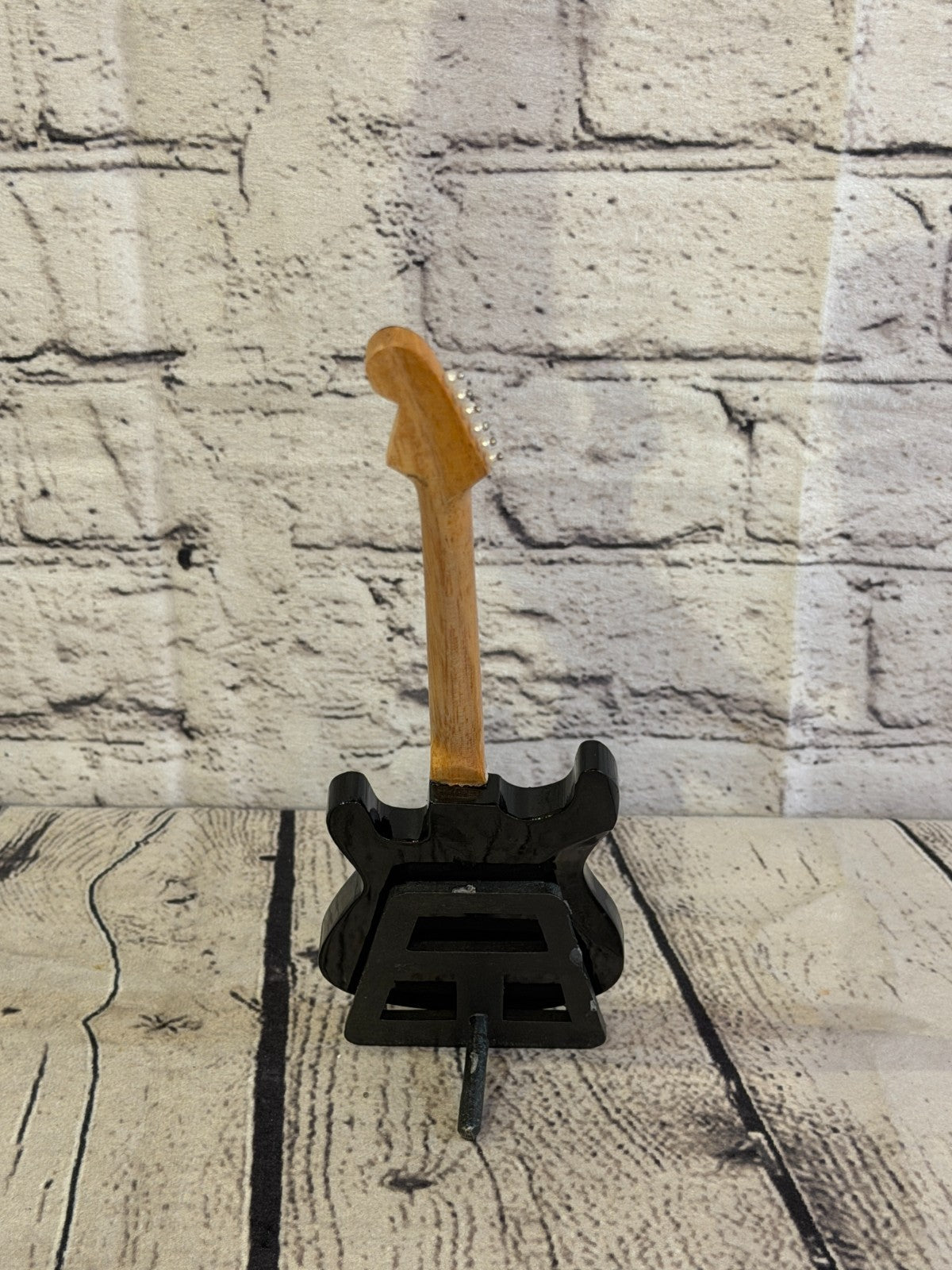 Miniature 25cm Guitar Red Hot Chili Peppers Guitar on Stand Band Gift Display4