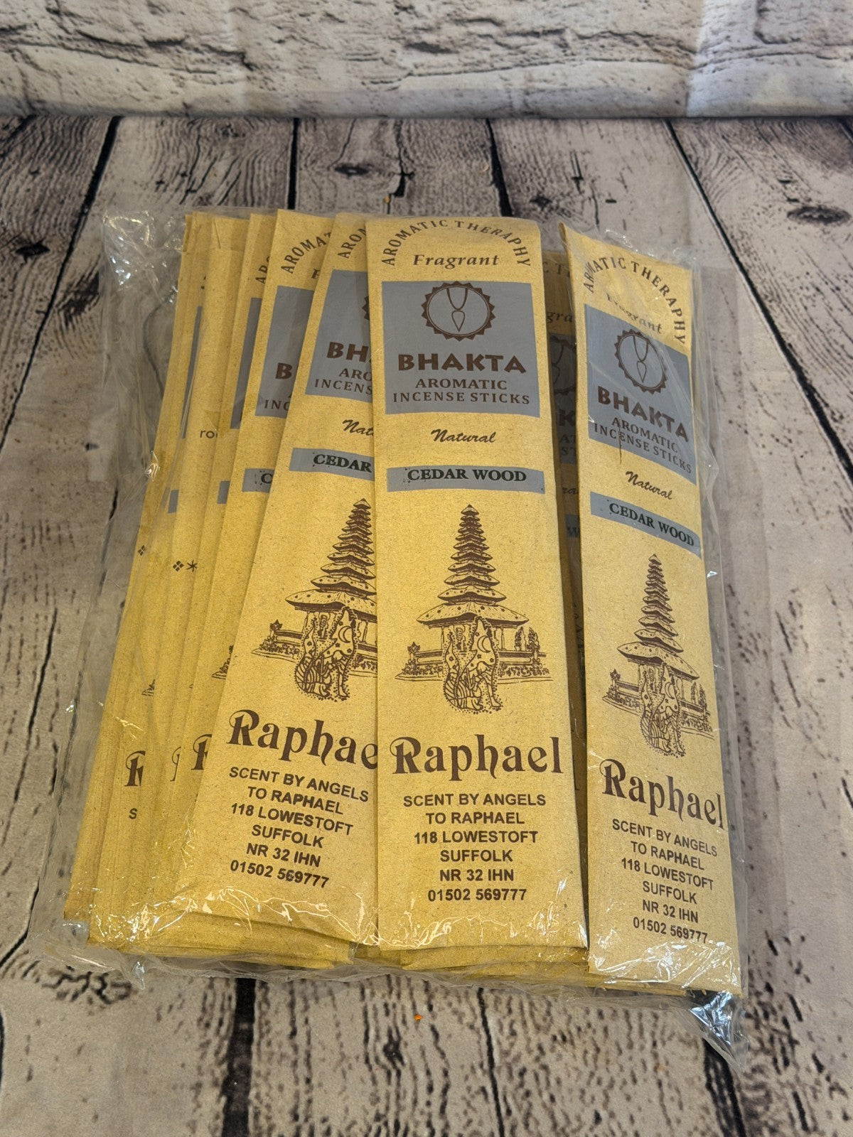 Cedar Wood Flavor Incense Sticks Genuine Packs Scents Joss Insence 3 Packs0