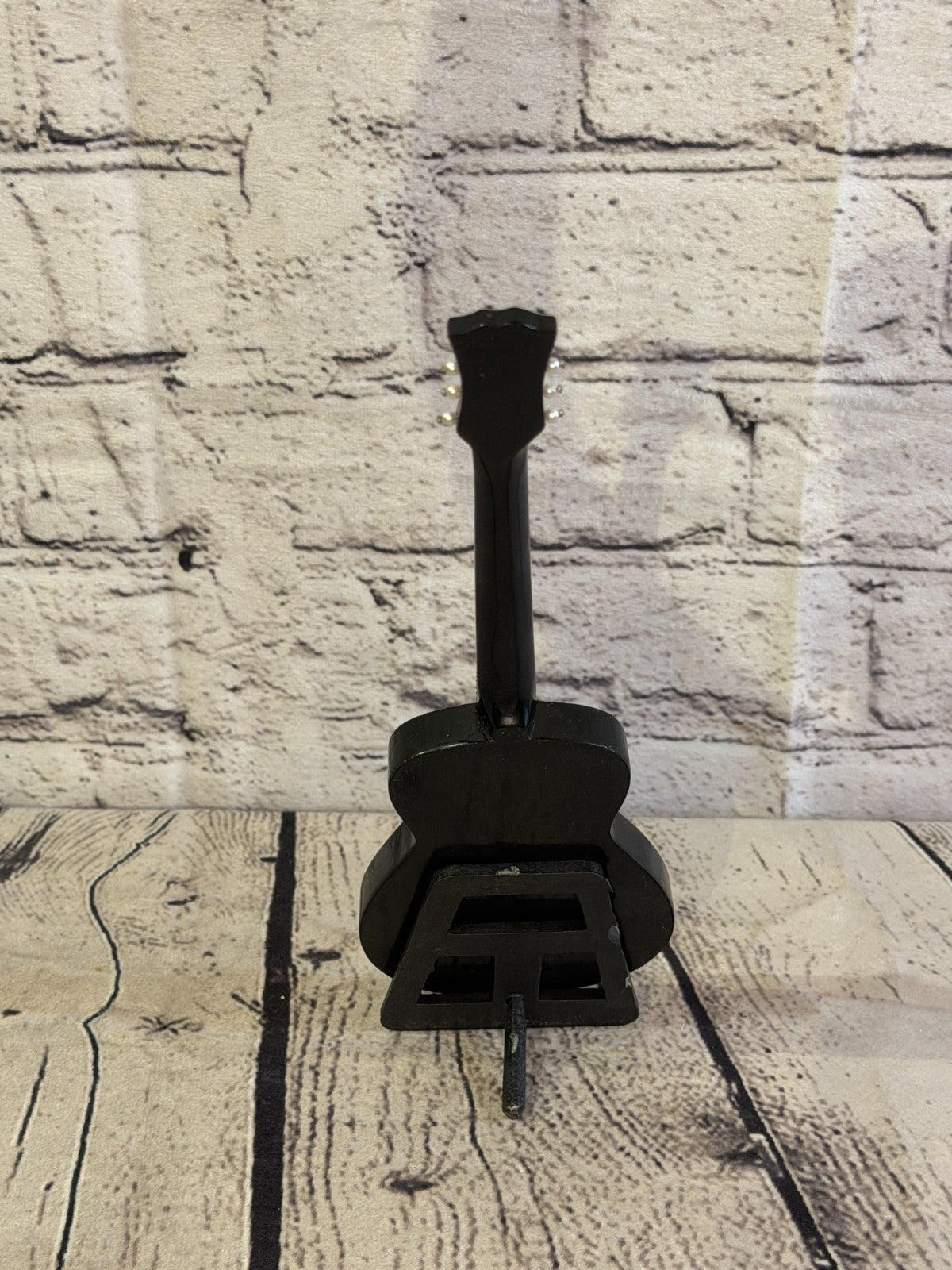 Miniature 25cm Guitar on Stand Band Gift Display Design 74