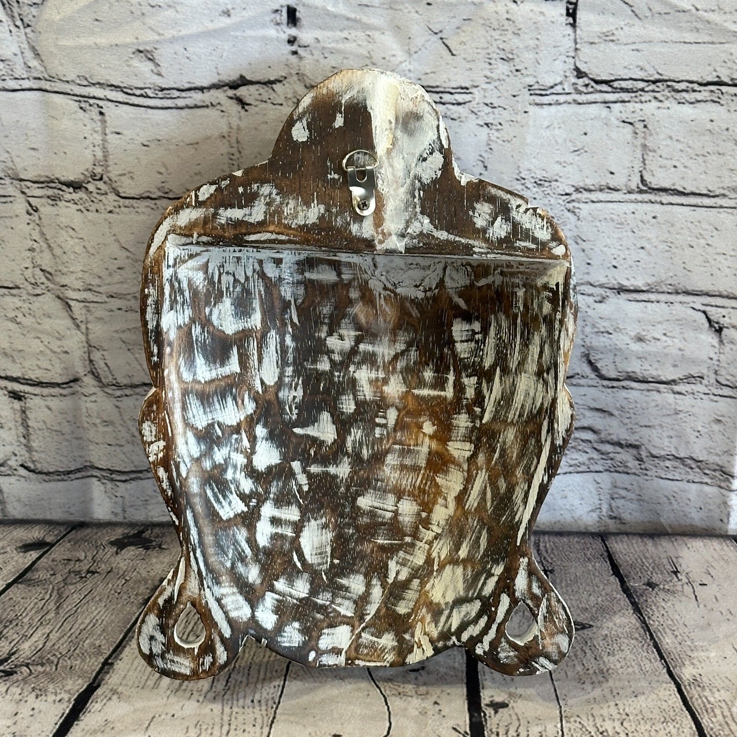 30cm x 20cm Green Buddha Head Mask Wooden Hanging Statue Figurine Ornament5