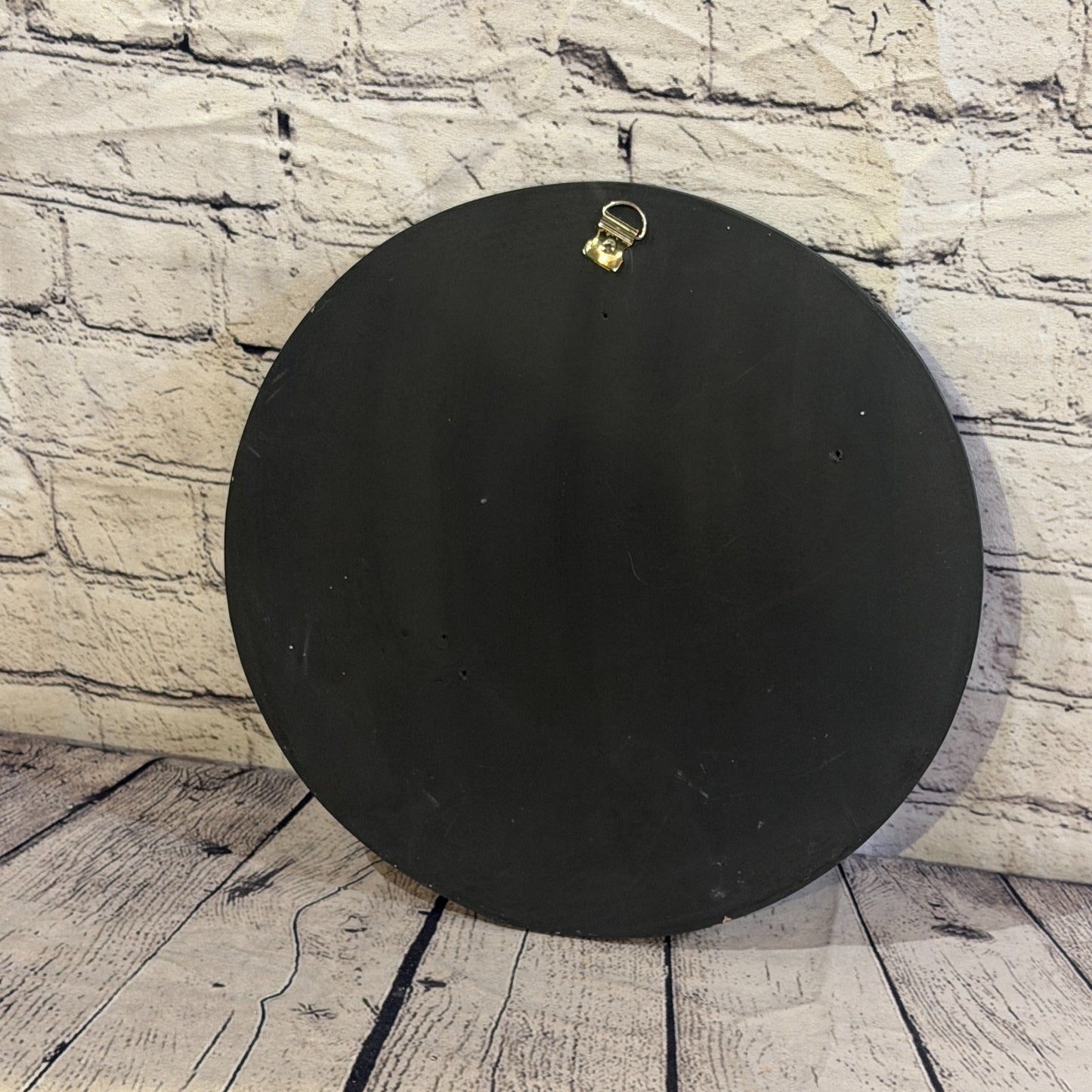 Orange Star Black Mosaic Tile Wall Mirror 30cm x 30cm 12 Inches Handmade6