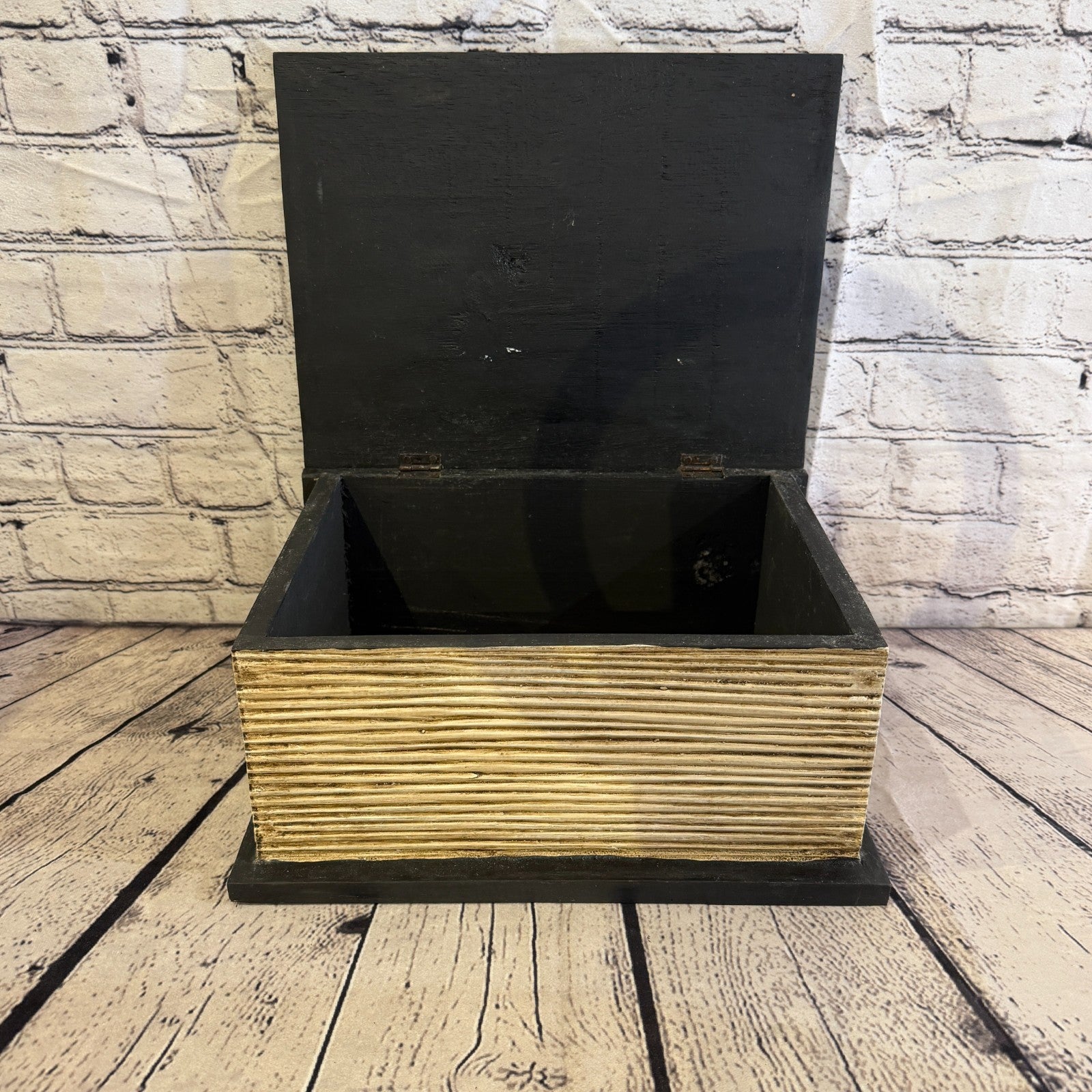 30cm x 24cm x 15cm Book Wood Gothic Skeleton Skull Coffin Jewellery Trinket Box6