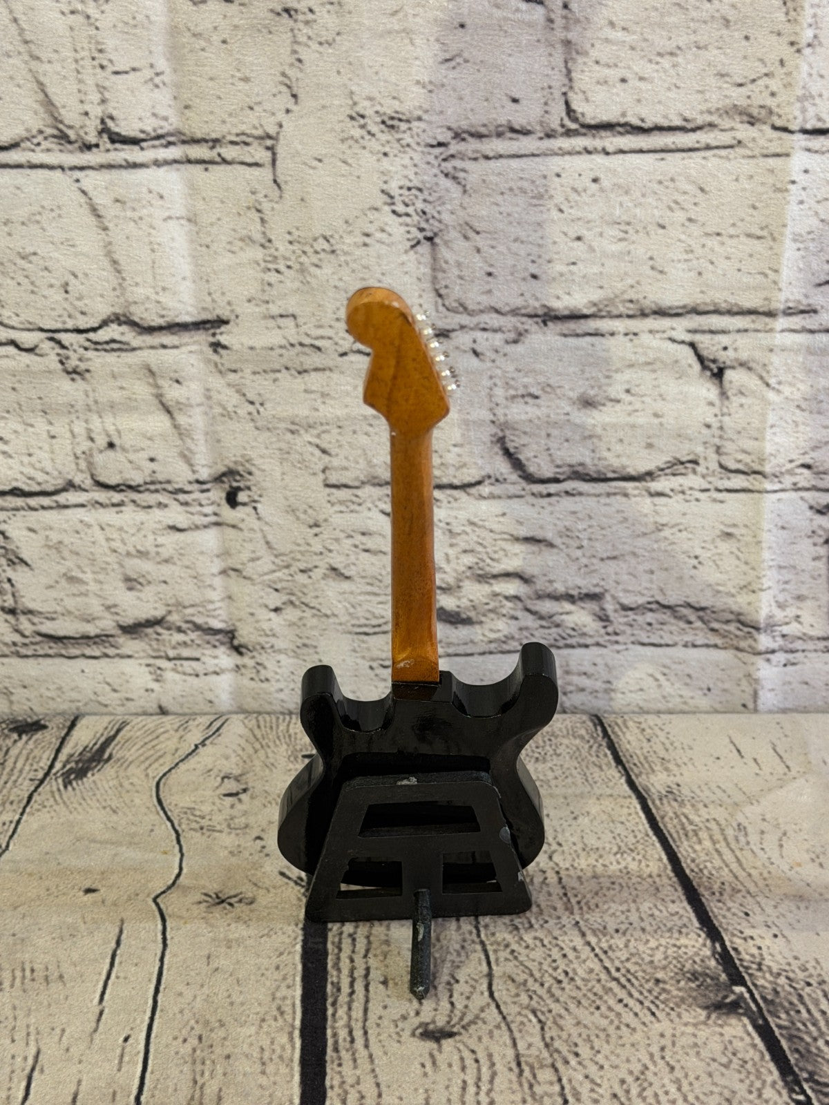 Miniature 25cm Guitar Michael Jackson Guitar on Stand Band Gift Display5