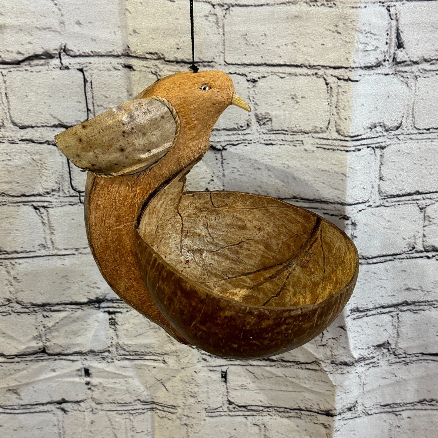 Bird Without Chimes Bamboo Windchime 20cm Garden Gift Summer Handmade Chimes4