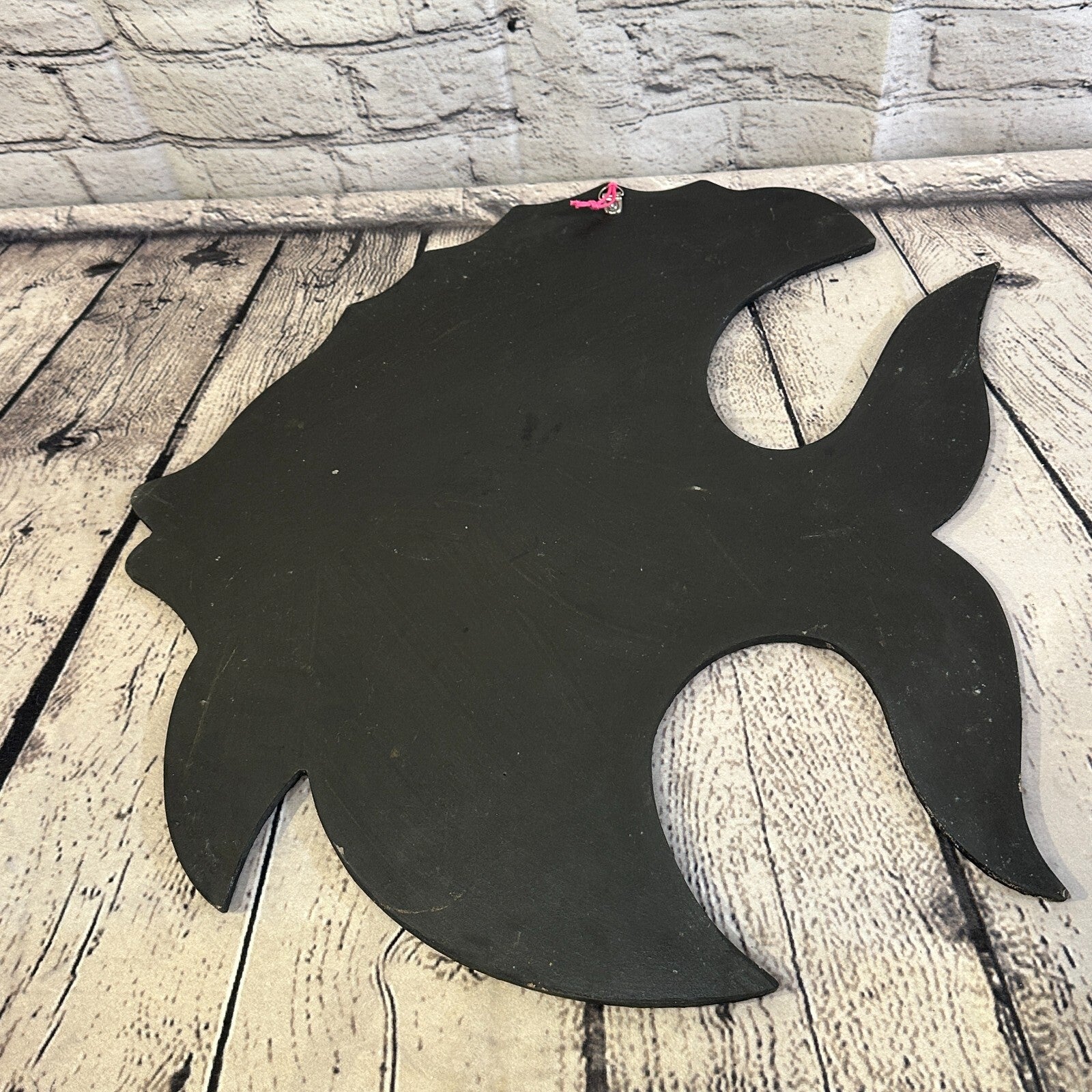 Rainbow Pastel Tropical Fish Mosaic Tile Wall Mirror 40cm x 35cm Handmade New6