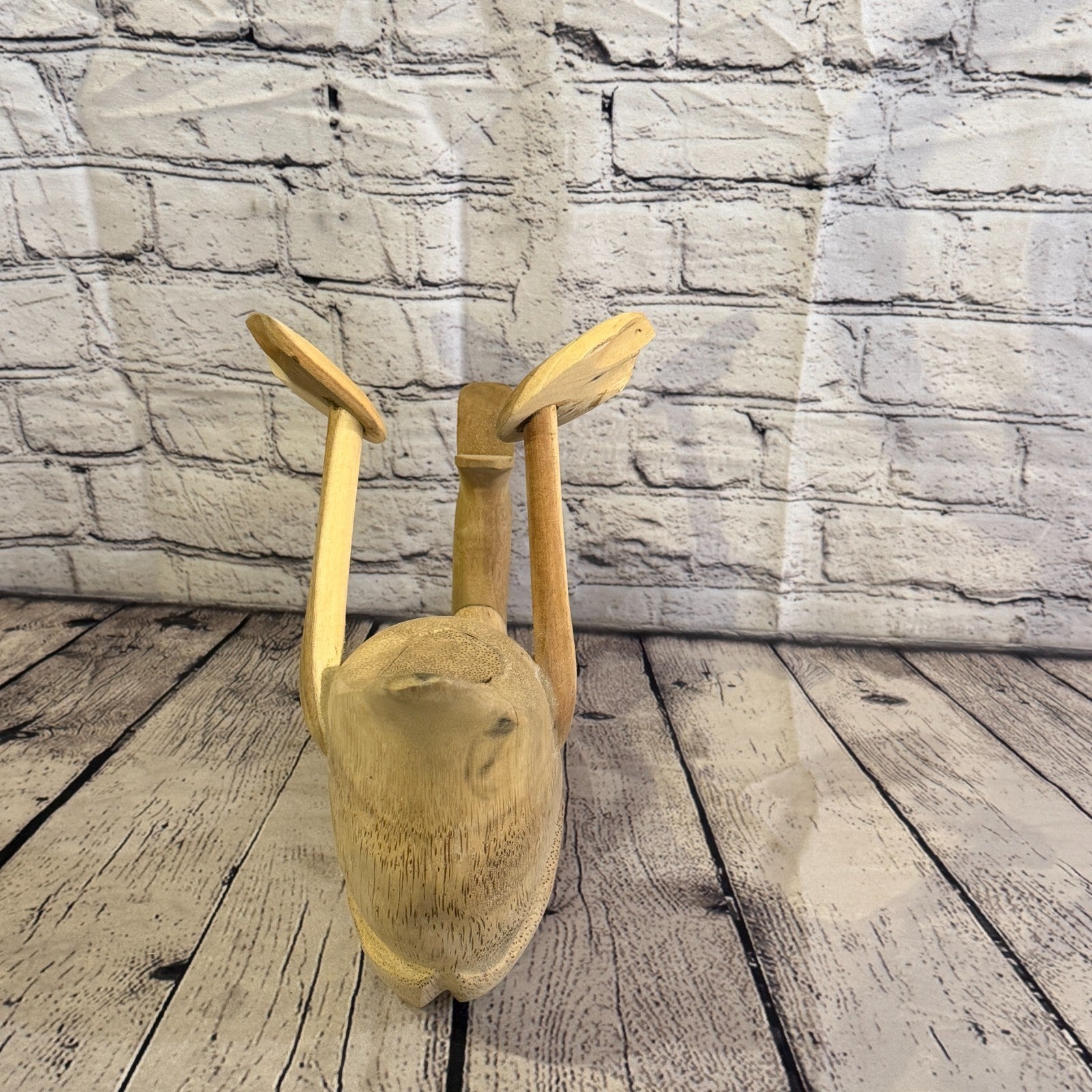 40cm x 30cm Wooden Drunk Duck Wine Bottle Holder Vintage Rustic Funny Gift5
