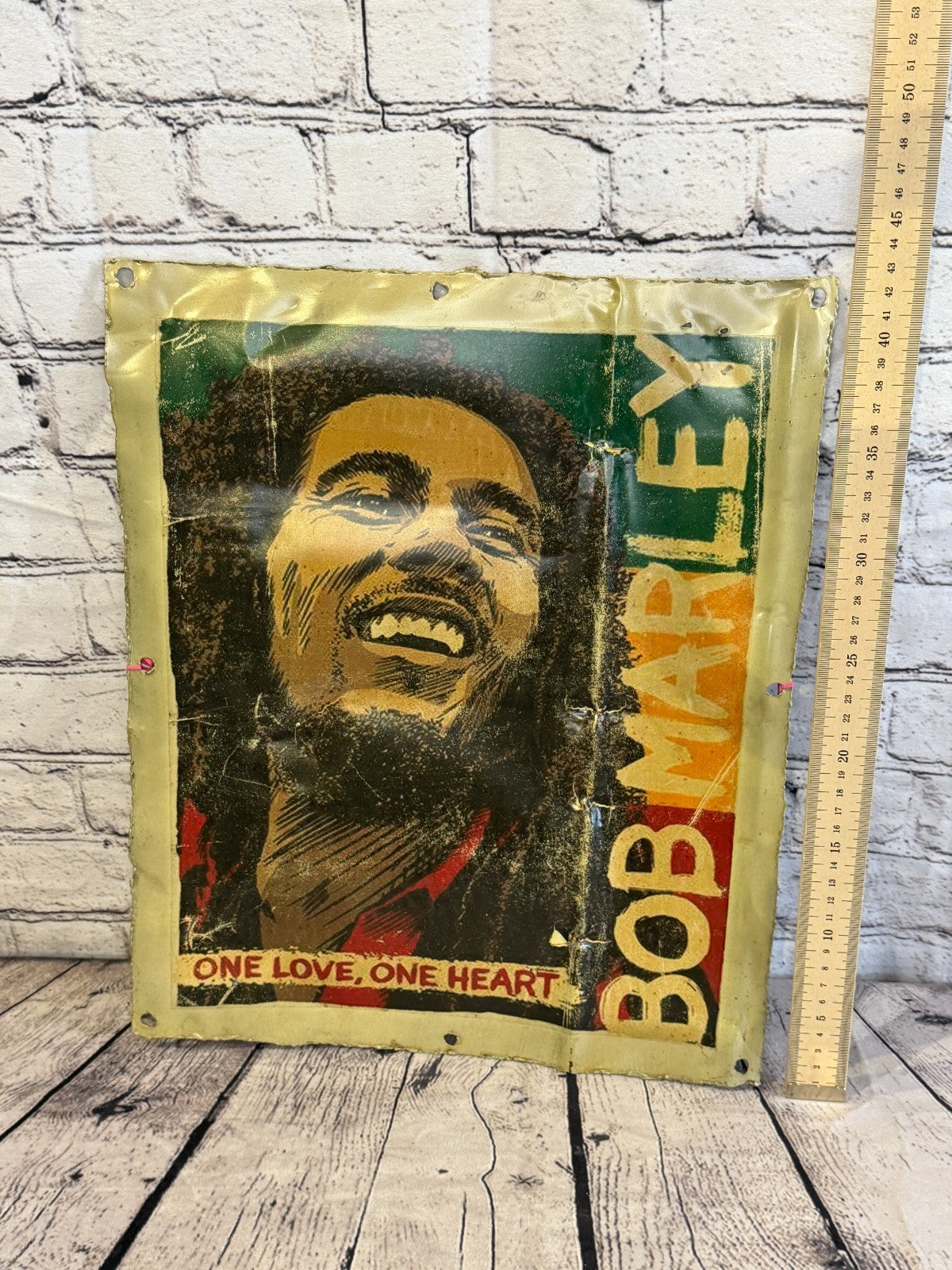 Bob Marley Rasta Poster Advert Wall Plaque 42cm x 36cm Vintage Retro Tin Sign4