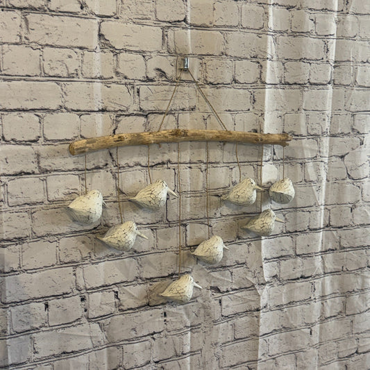 50cm x 30cm White Seagull Bird Drift Wood Coastal Ocean Bathroom Decoration0