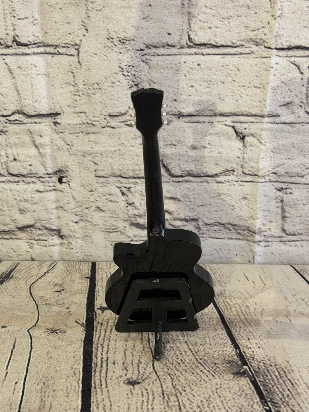 Miniature 25cm Guitar on Stand Band Gift Display Design 34
