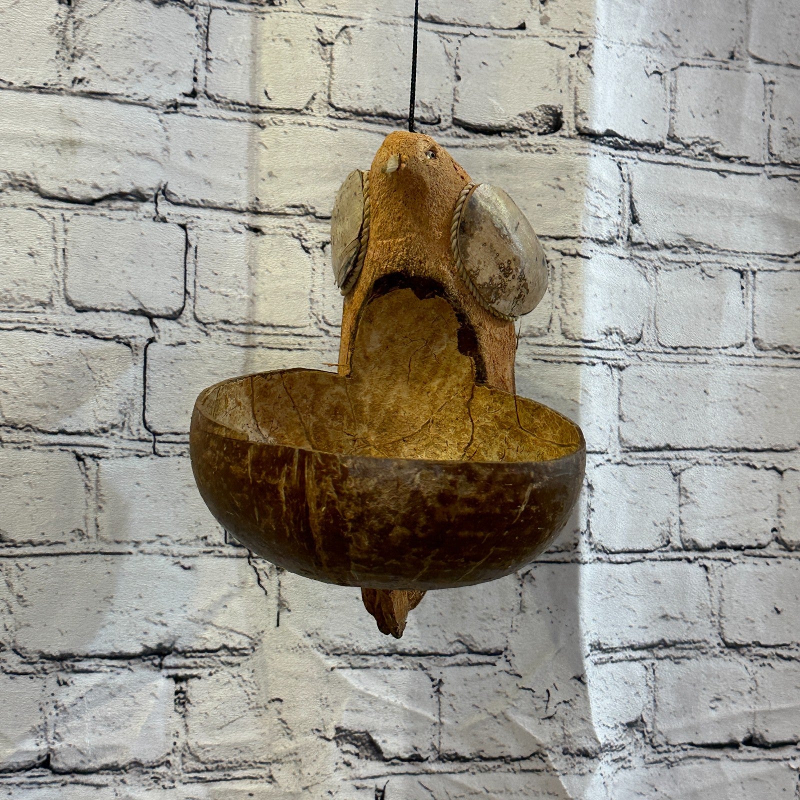 Bird Without Chimes Bamboo Windchime 20cm Garden Gift Summer Handmade Chimes1