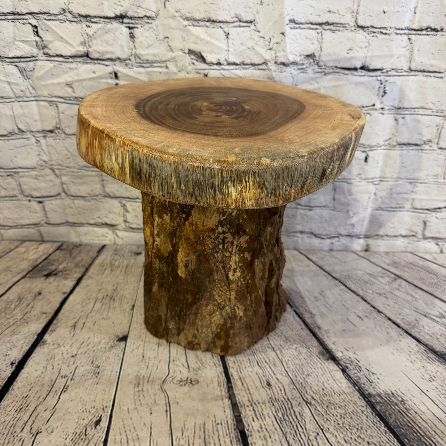 30cm x 25cm Wooden Coffee Root Sculpture Garden Teak Root Ornament Carved No 130