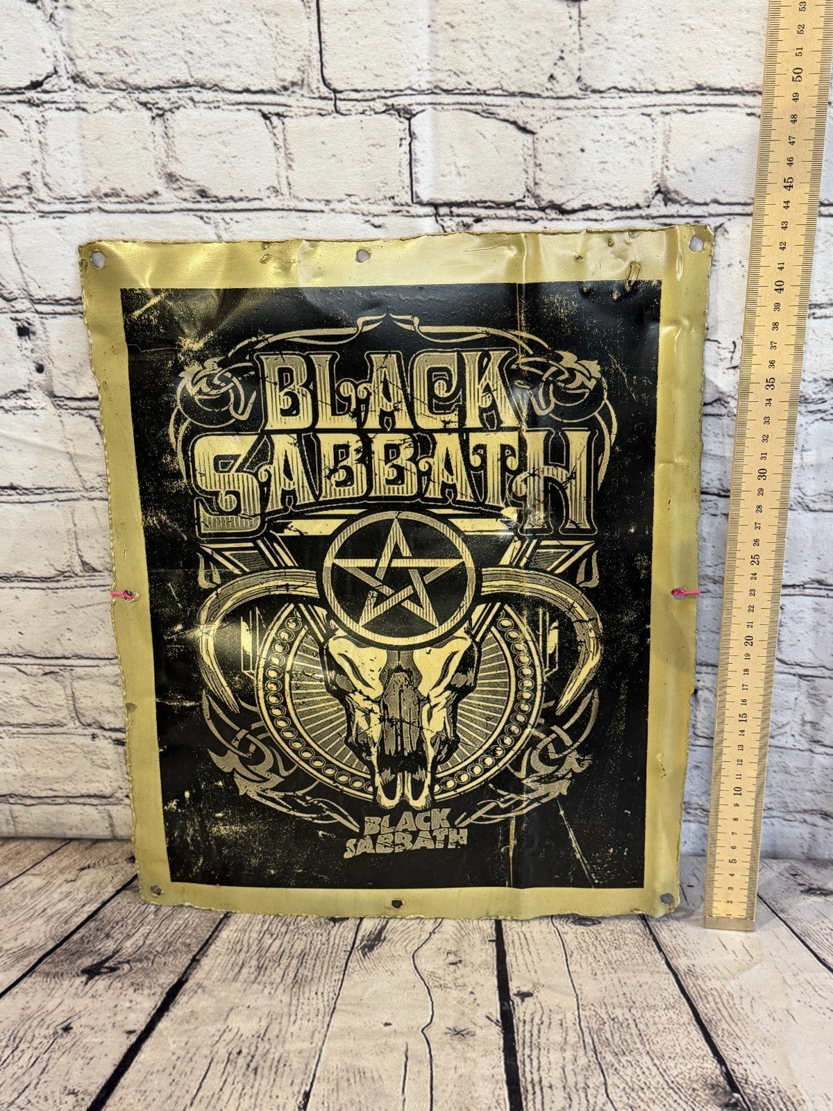 Black Sabbath Band Poster Advert Wall Plaque 42cm x 36cm Vintage Retro Tin Sign4