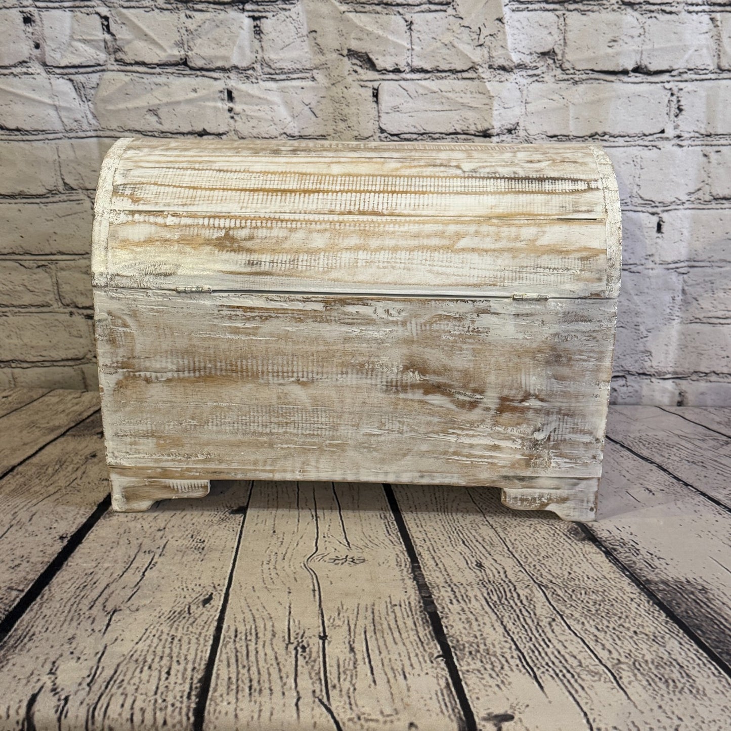 40cm x 30cm x 20cm Wood White Home Chest Storage Jewellery Trinket Box4