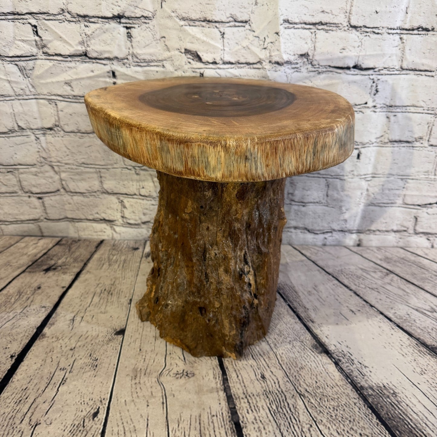 30cm x 25cm Wooden Coffee Root Sculpture Garden Teak Root Ornament Carved No 132