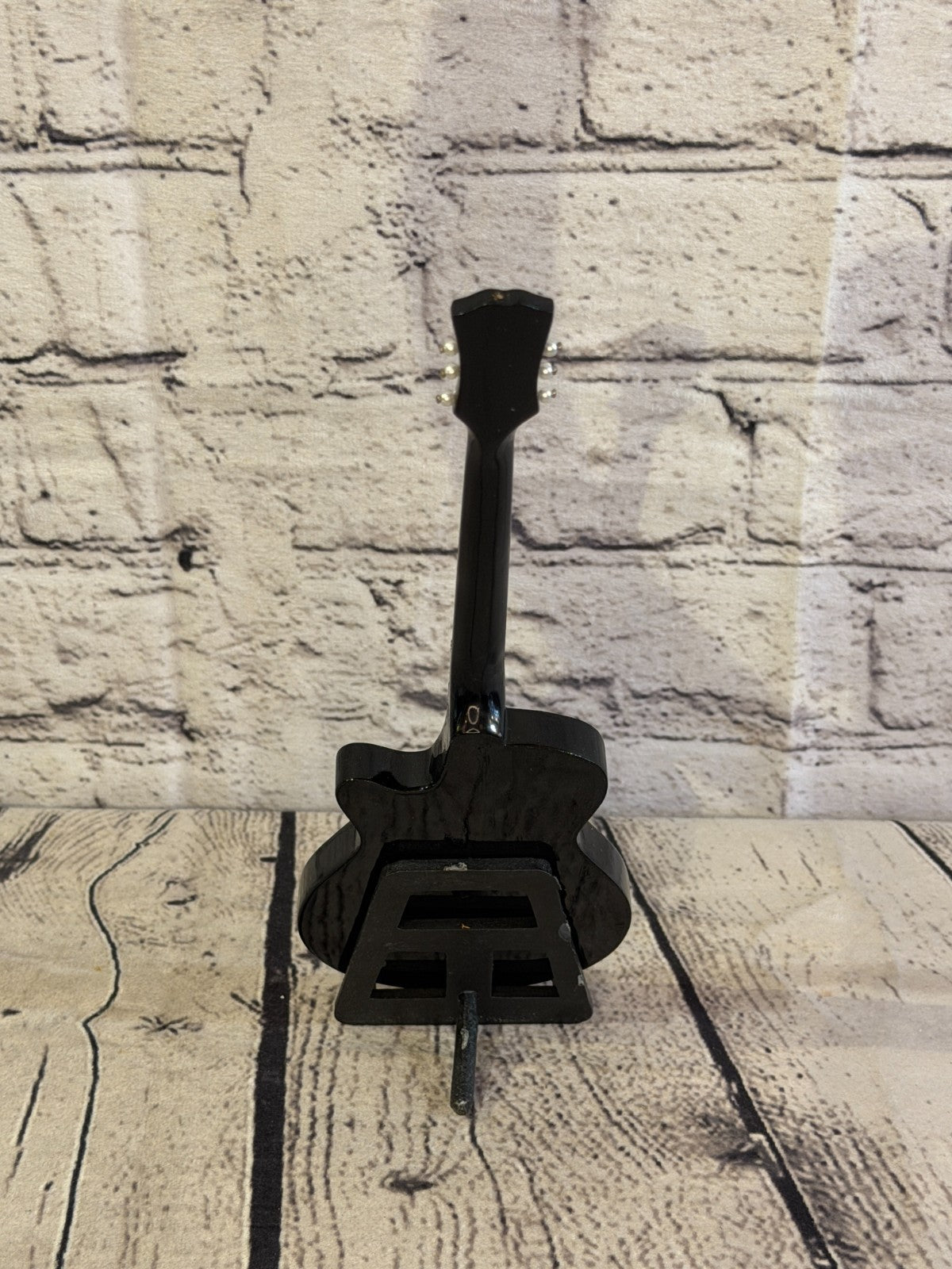 Miniature 25cm Guitar on Stand Band Gift Display Design 94