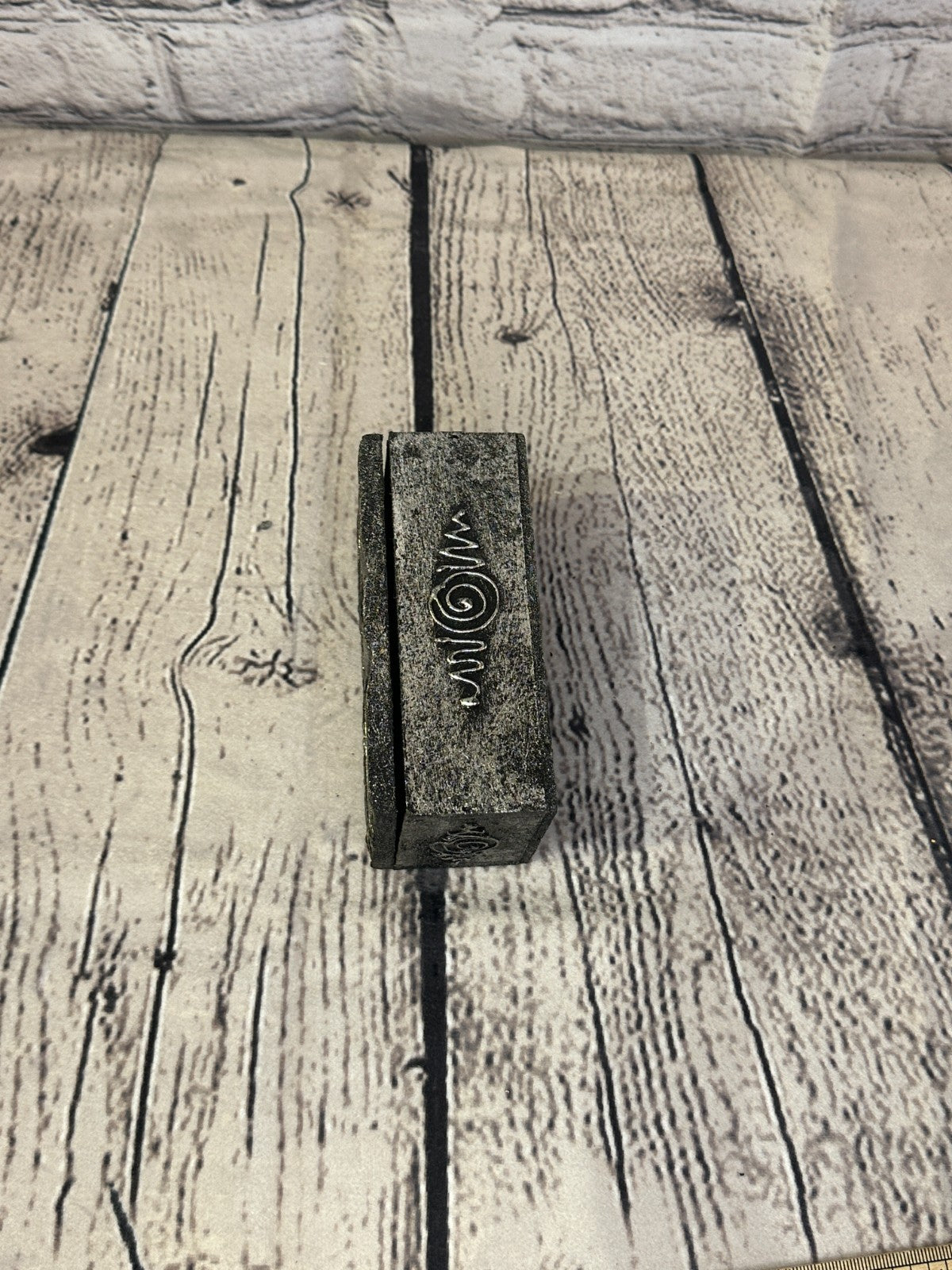 Bright Silver Thai Buddha Eyes 12cm x 5cm x 5cm  Wooden Box Trinket Handmade3