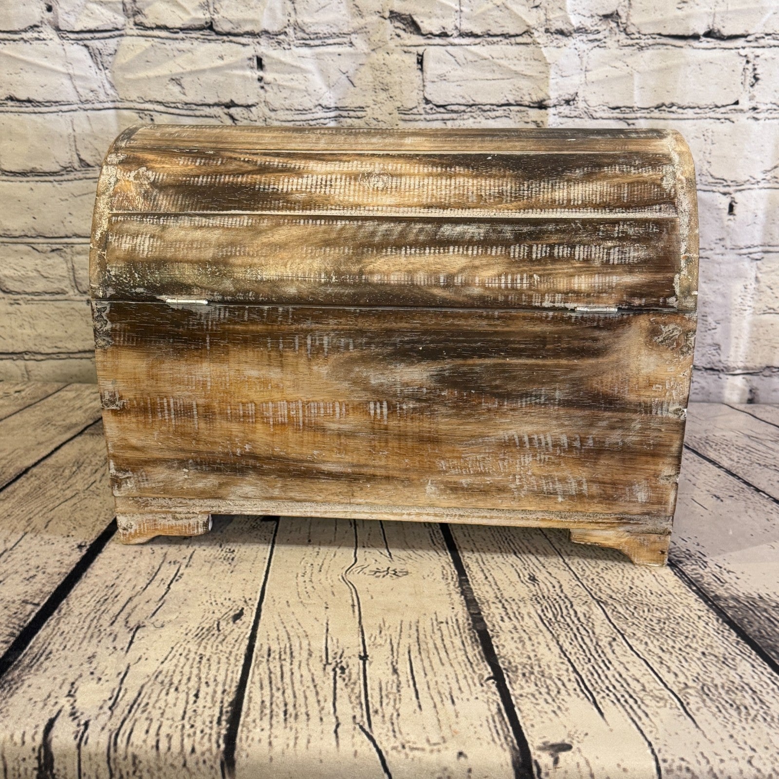 40cm x 30cm x 20cm Wood Brown Home Chest Storage Jewellery Trinket Box4