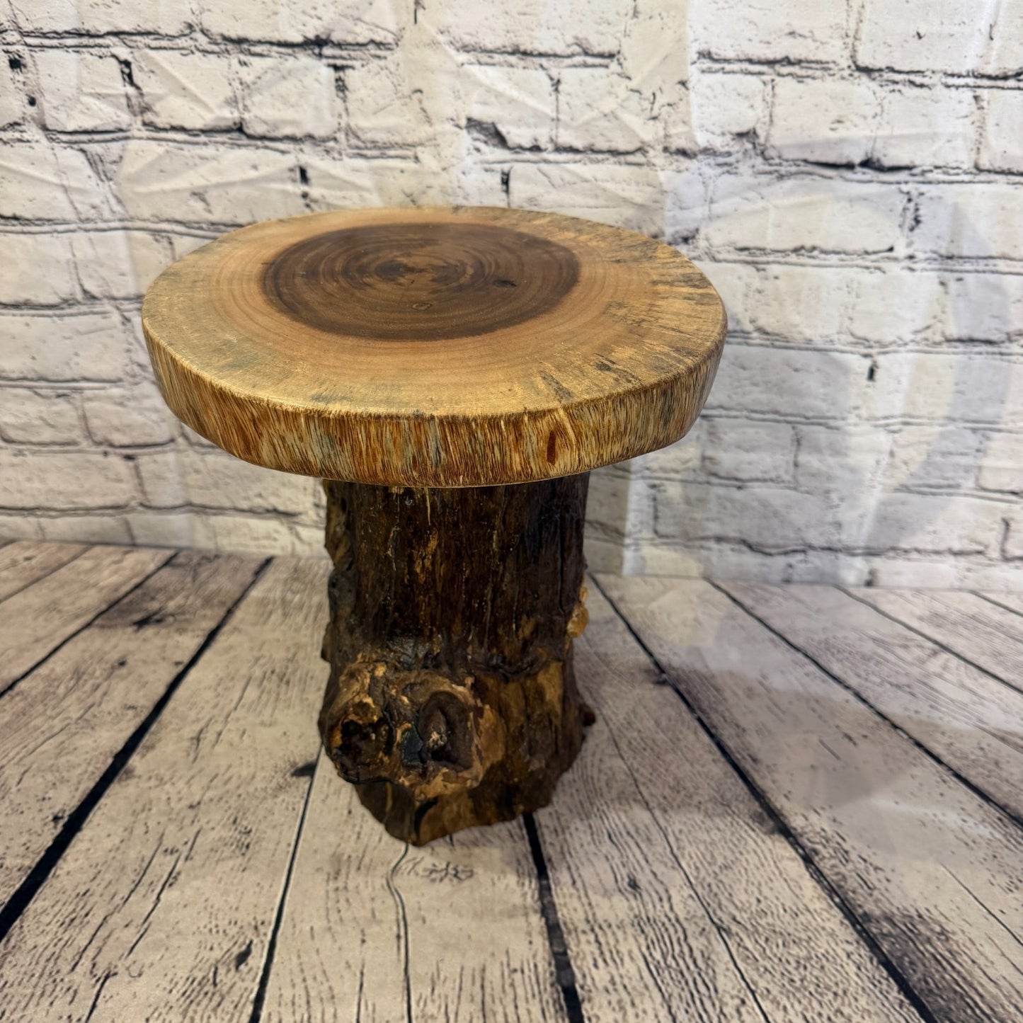 30cm x 25cm Wooden Coffee Root Sculpture Garden Teak Root Ornament Carved No 121