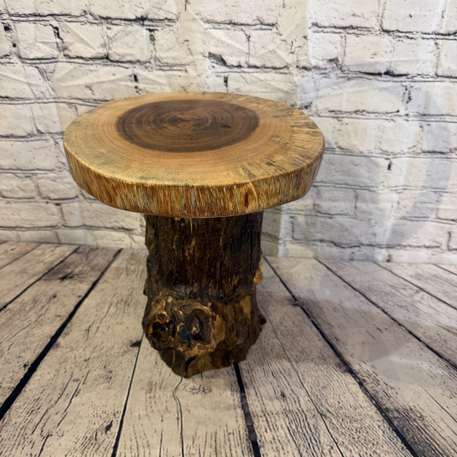30cm x 25cm Wooden Coffee Root Sculpture Garden Teak Root Ornament Carved No 121
