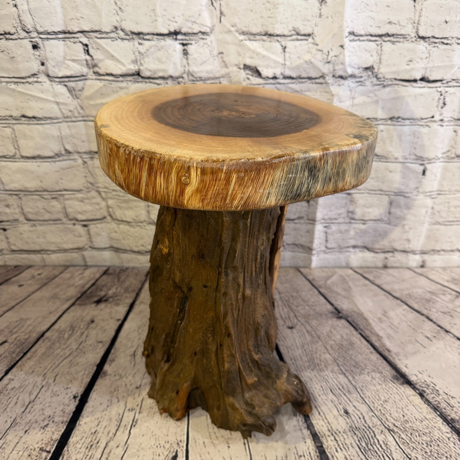 30cm x 25cm Wooden Coffee Root Sculpture Garden Teak Root Ornament Carved No 23