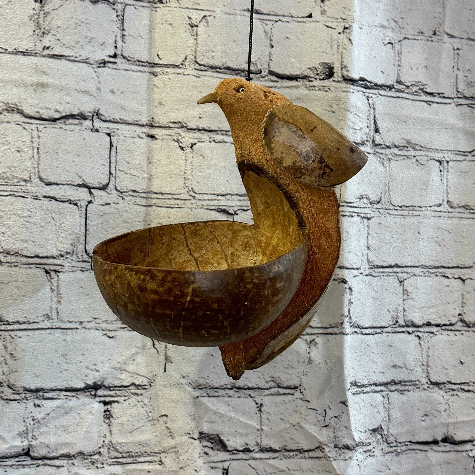 Bird Without Chimes Bamboo Windchime 20cm Garden Gift Summer Handmade Chimes2