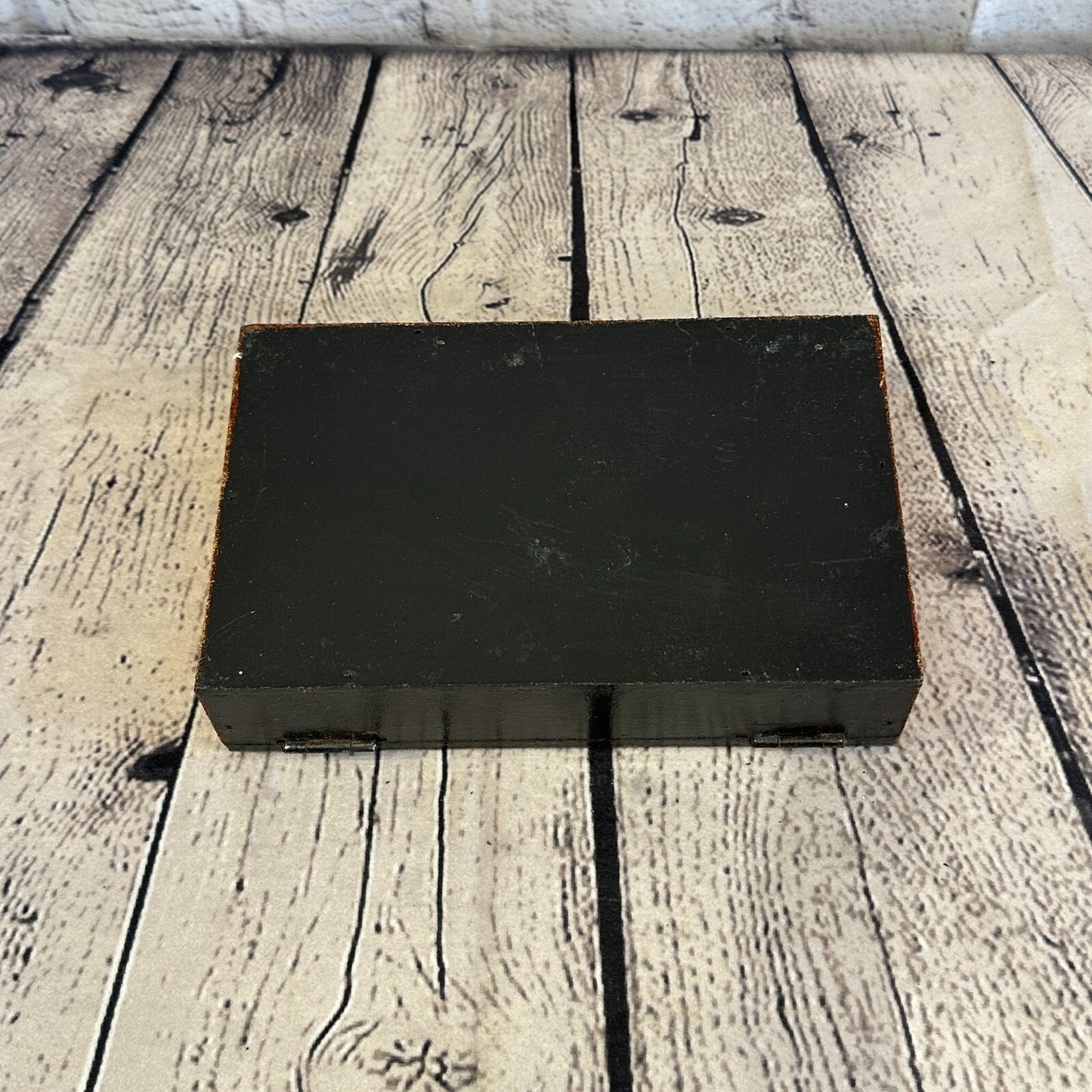 Bright Gold Thai Plain Elephant 20cm x 12cm x 5cm Wooden Box Trinket Handmade2