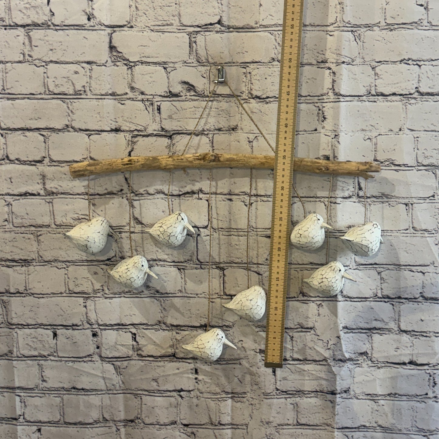 50cm x 30cm White Seagull Bird Drift Wood Coastal Ocean Bathroom Decoration4