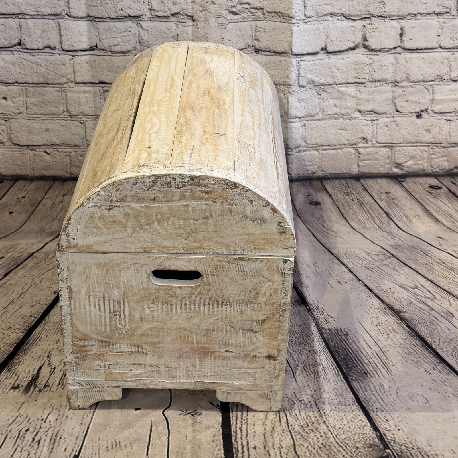 50cm x 40cm x 30cm Wood White Home Chest Storage Jewellery Trinket Box3
