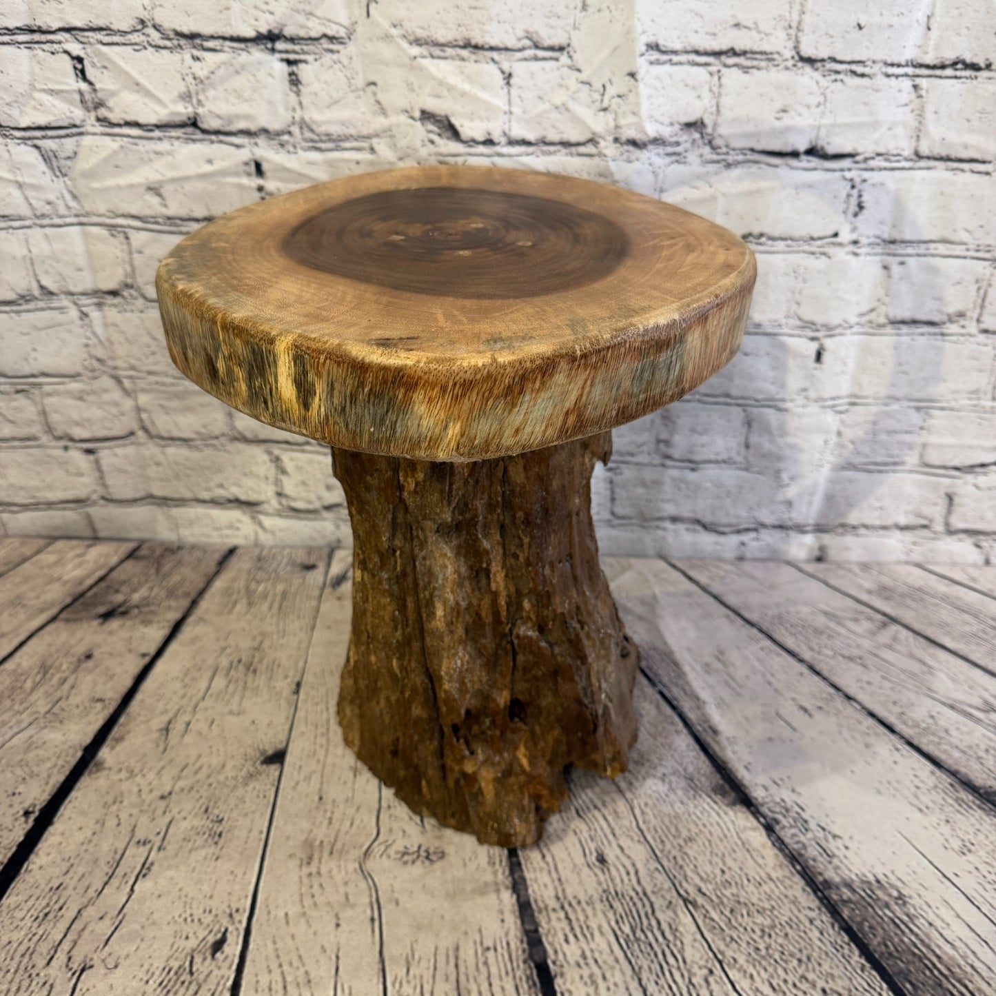 30cm x 25cm Wooden Coffee Root Sculpture Garden Teak Root Ornament Carved No 131